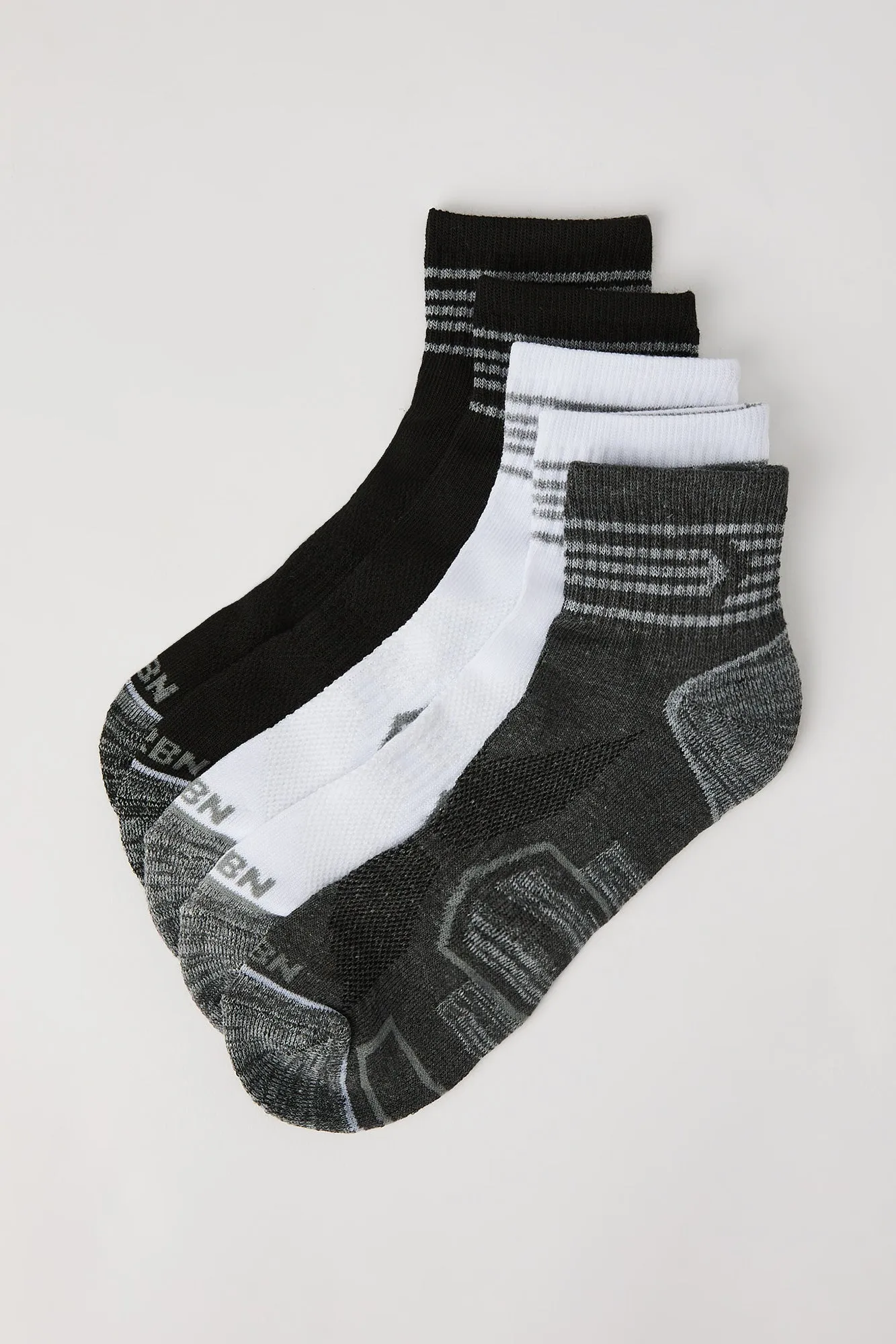 Athletic Quarter Socks (5 Pack) sold by Urban Planet