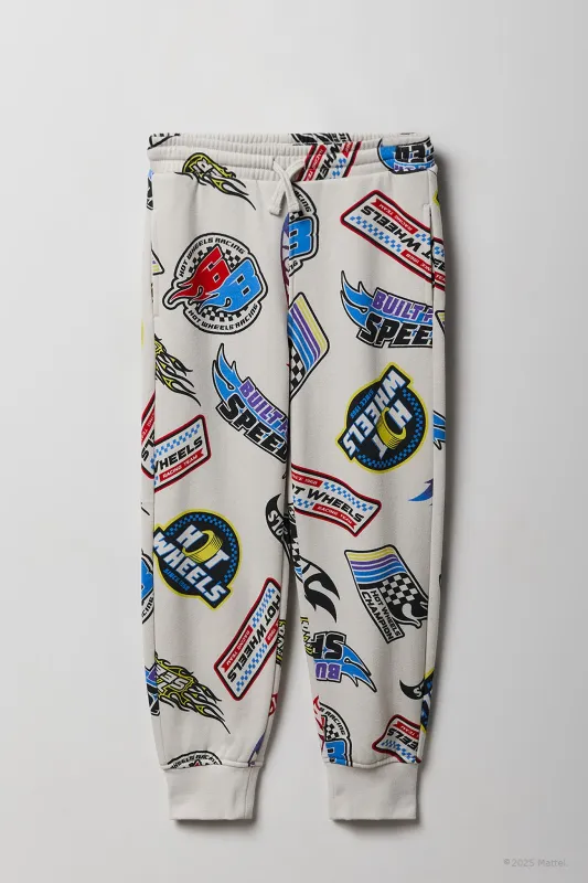 Jogger en molleton à imprimé Hot Wheels pour enfants sold by Urban Planet