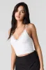 Camisole écourtée sans couture en dentelle à bonnets intégrés sold by Urban Planet