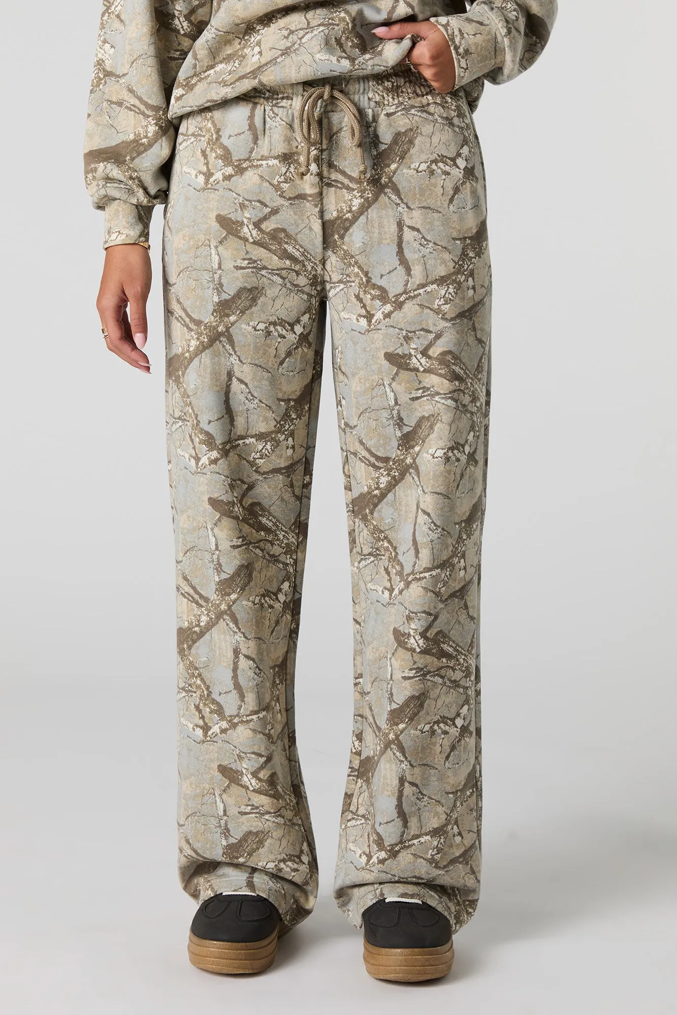 Printed Fleece Sweatpant sold by Urban Planet product image thumbnail 5