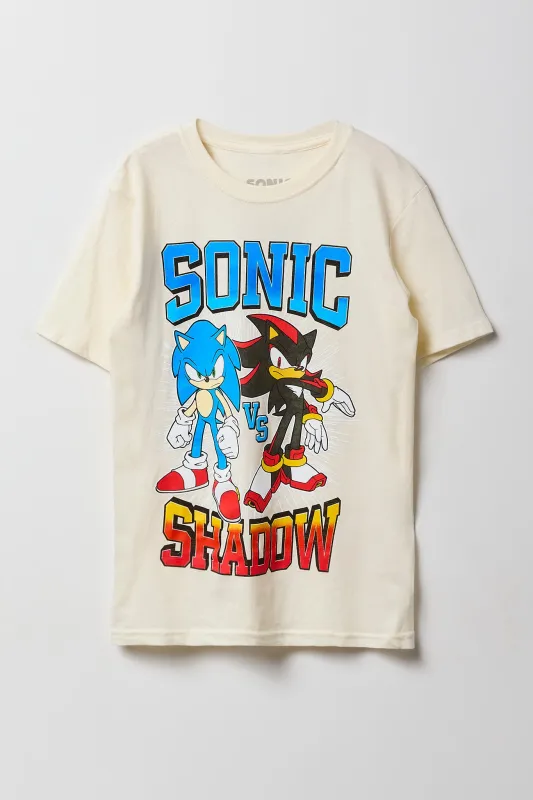 T-shirt à imprimé Sonic pour enfant sold by Urban Planet