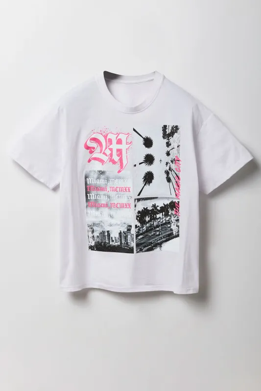 T-shirt à imprimé Lost Saint World Tour sold by Urban Planet