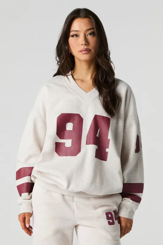 Graphic Fleece Sweatshirt sold by Urban Planet