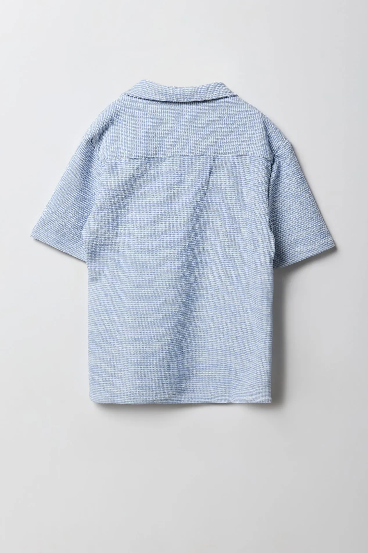 Haut texturé à manches courtes avec col pour garçon sold by Urban Planet product image thumbnail 2