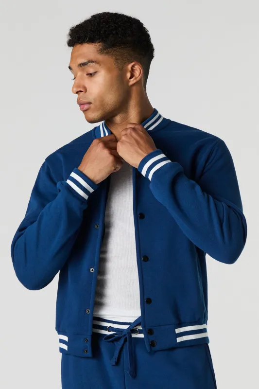 Blouson de style universitaire en molleton sold by Urban Planet