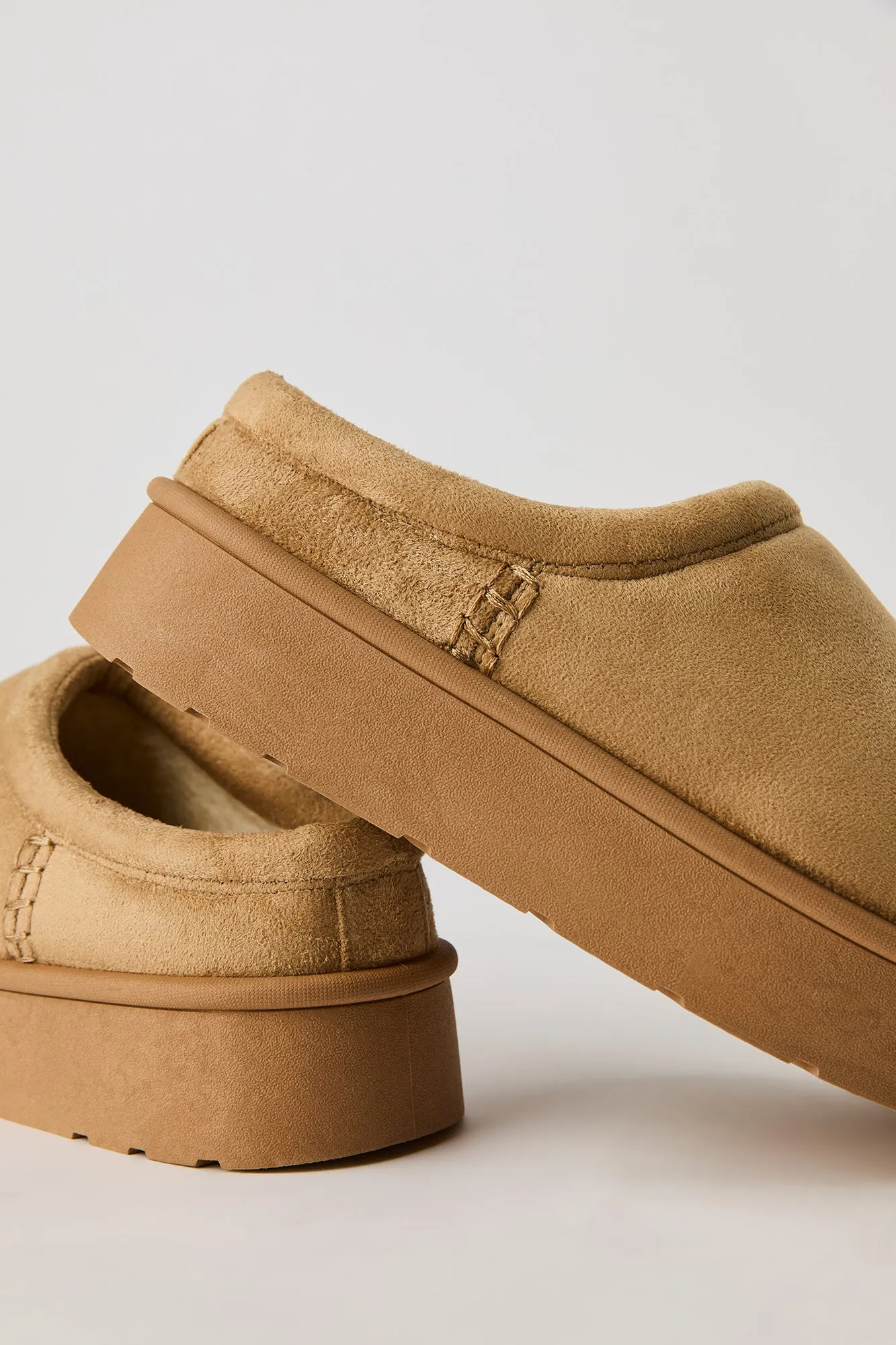 Faux Suede Platform Slipper Booties sold by Urban Planet product image thumbnail 4