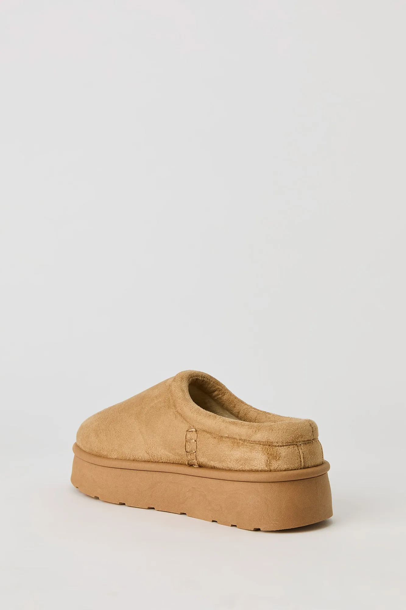 Faux Suede Platform Slipper Booties sold by Urban Planet product image thumbnail 3