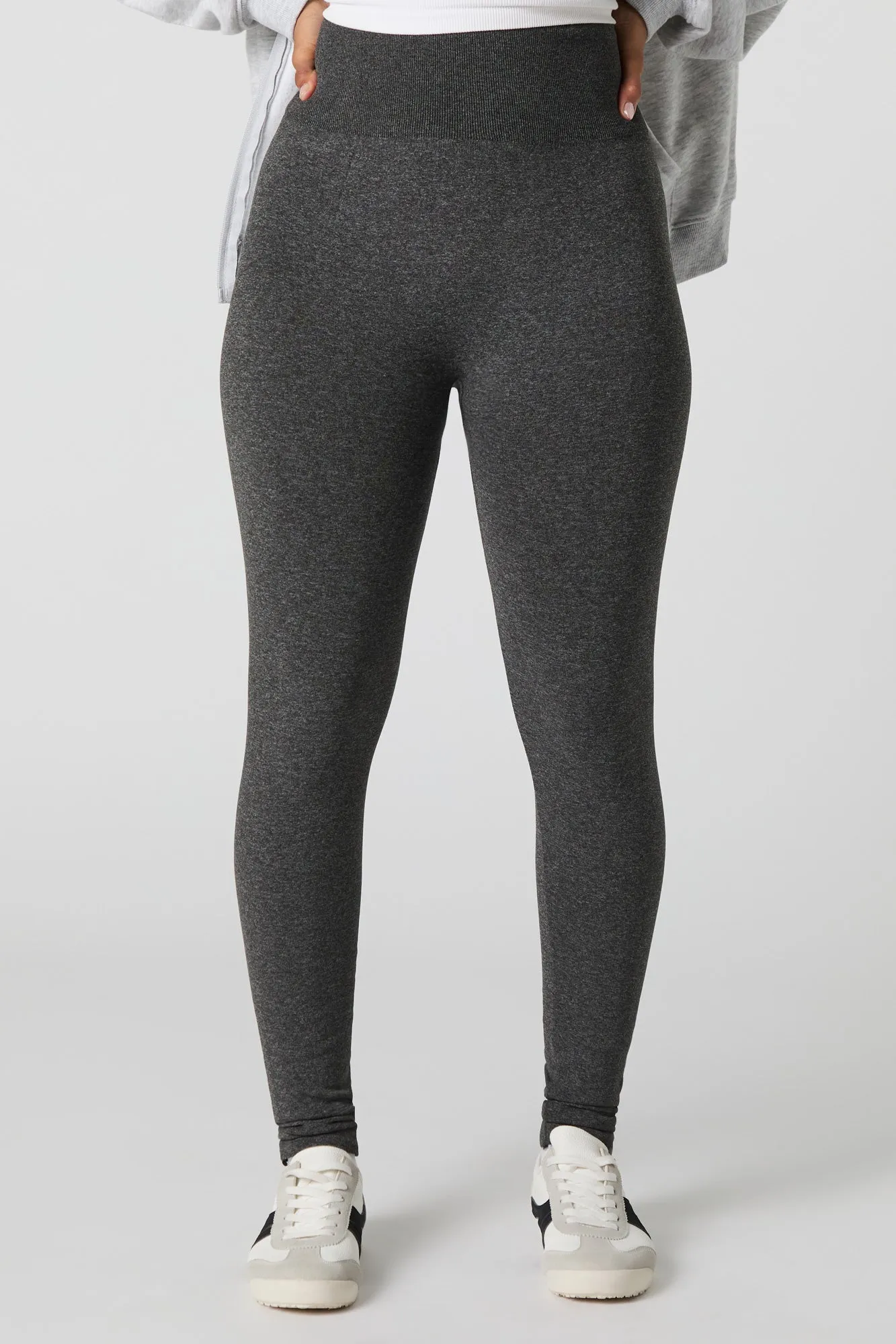 High Rise Seamless Fleeceback Legging sold by Urban Planet product image thumbnail 2