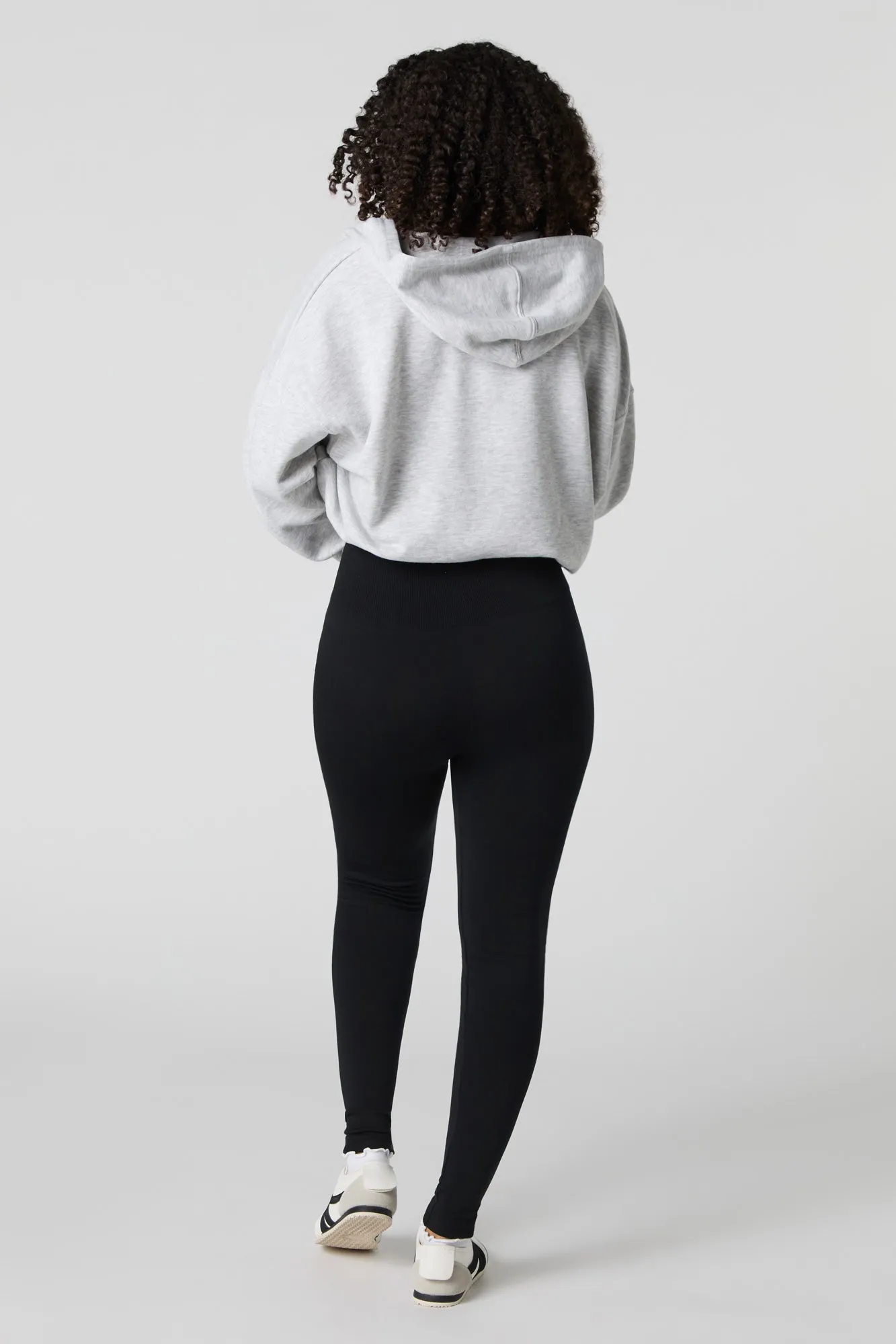 Legging sans couture doublé de molleton à taille haute sold by Urban Planet product image thumbnail 4