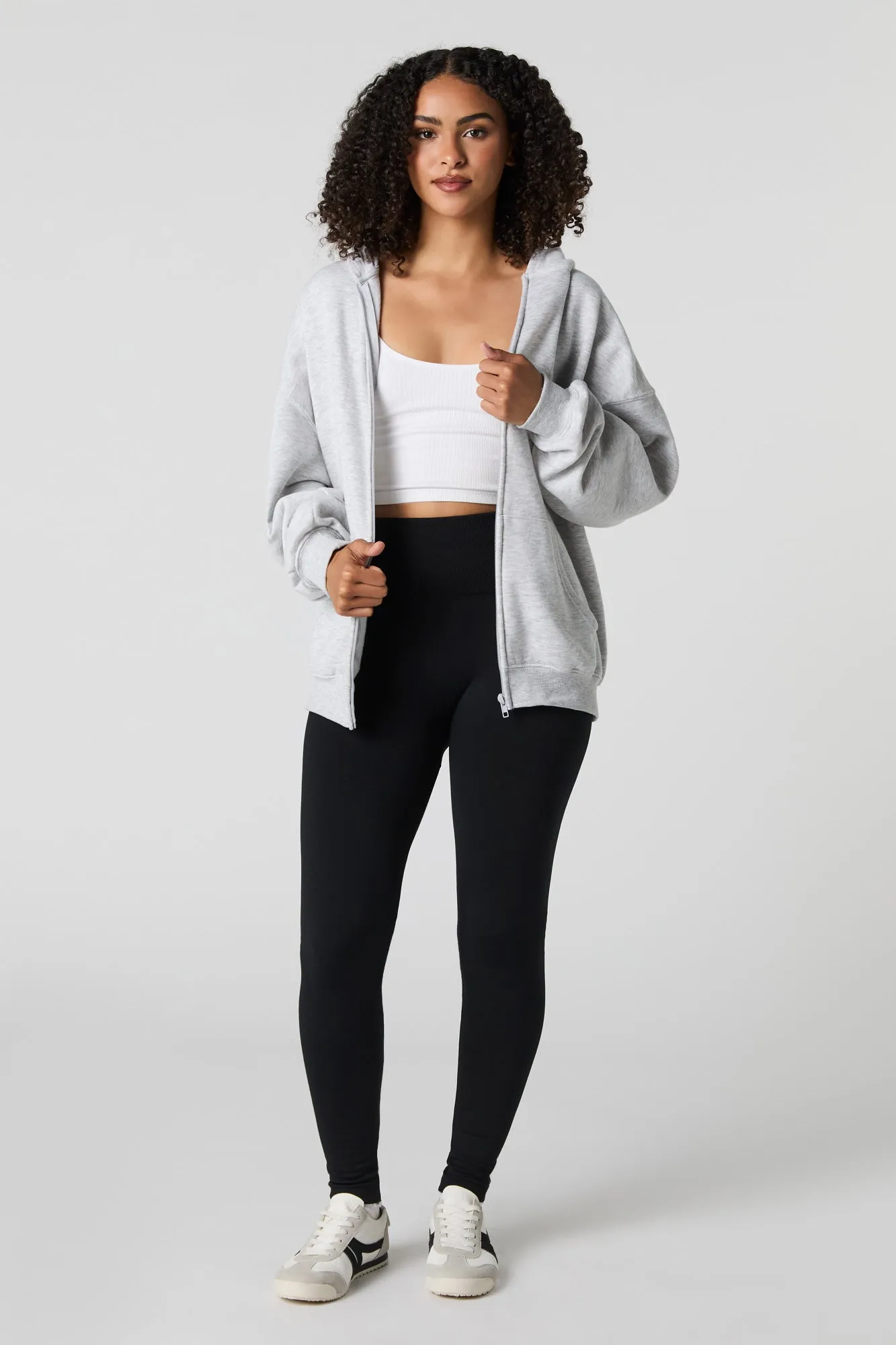 Legging sans couture doublé de molleton à taille haute sold by Urban Planet product image thumbnail 2