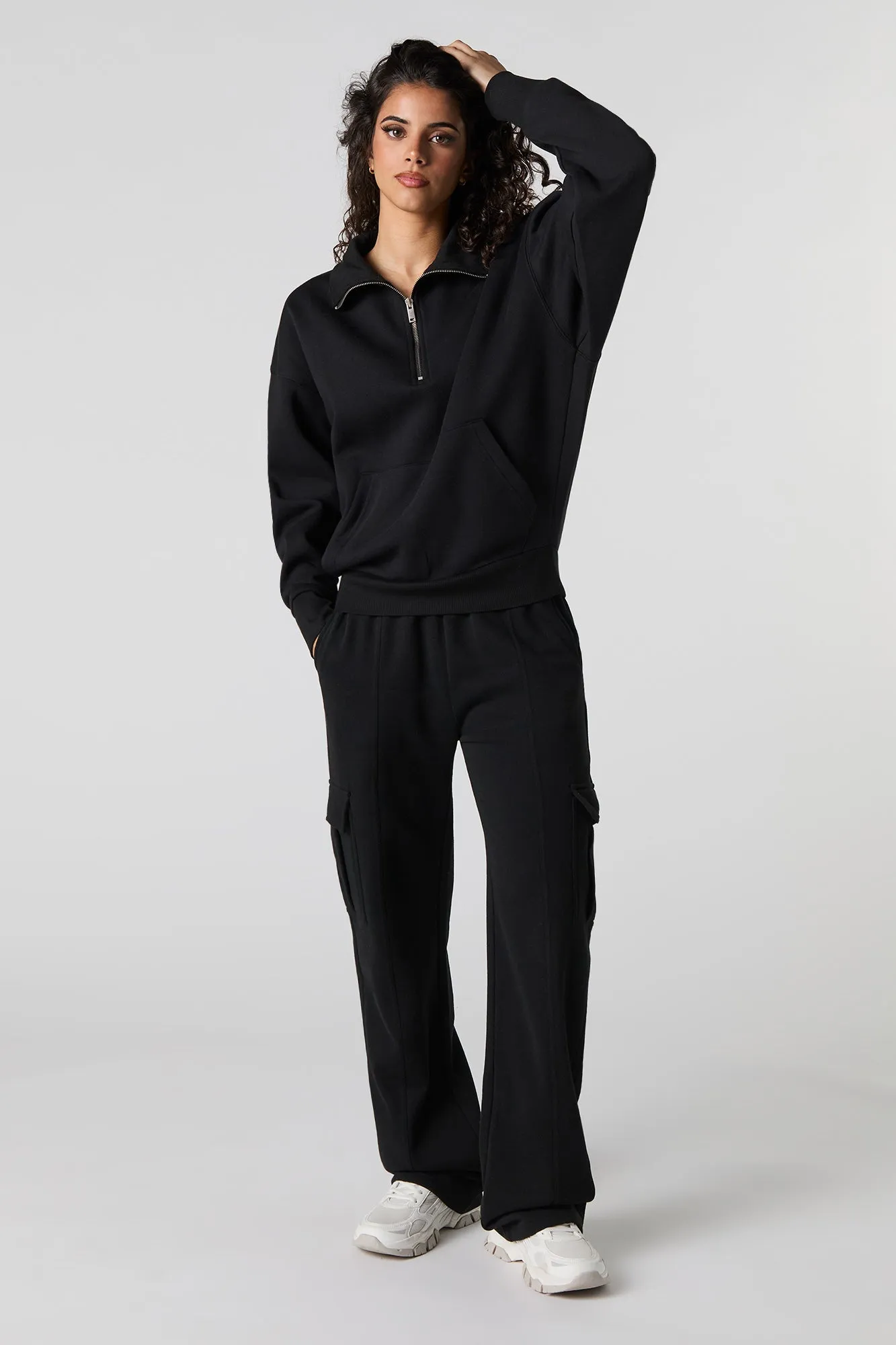 Pantalon cargo en molleton sold by Urban Planet product image thumbnail 2