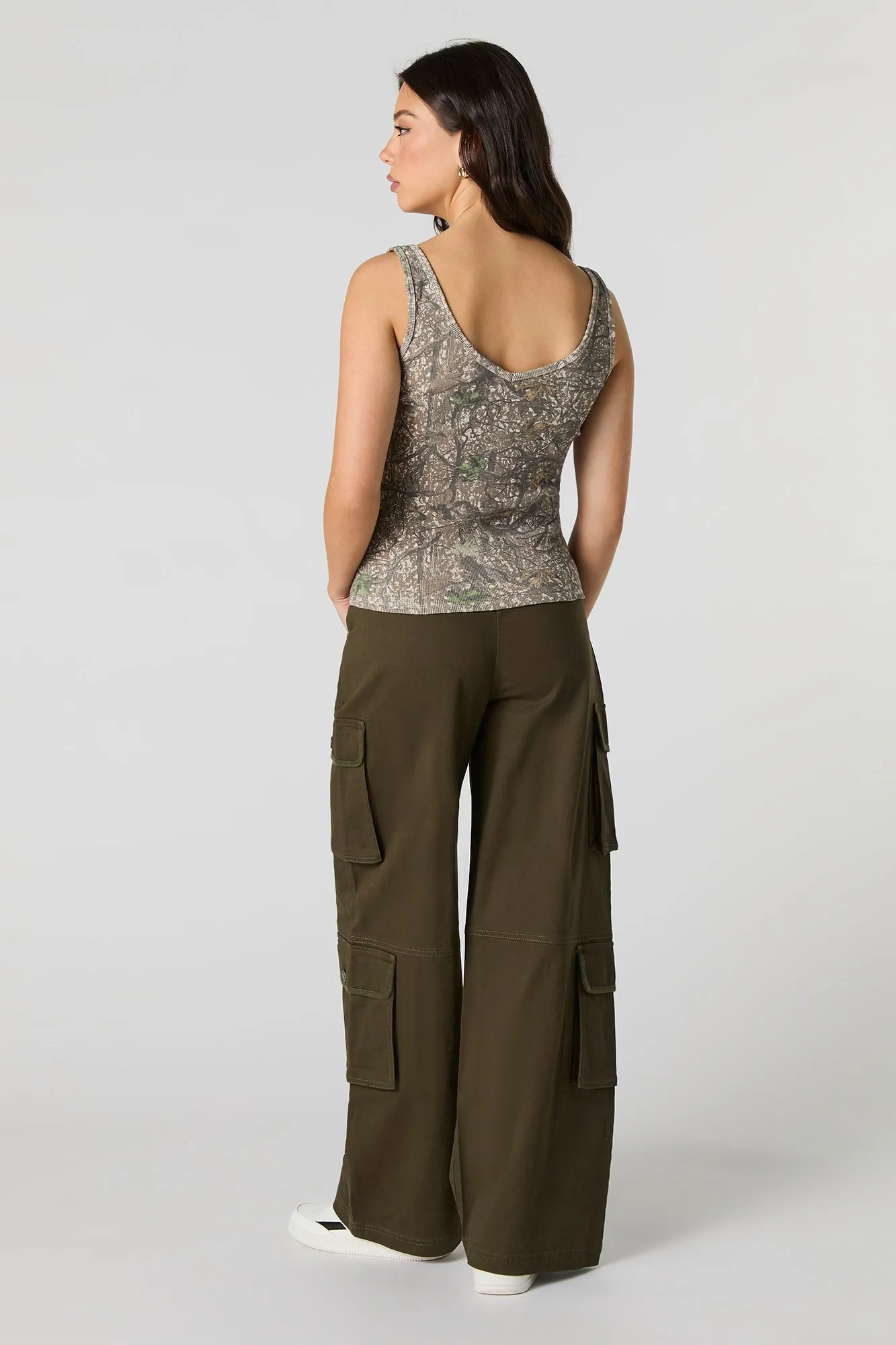 Multi Pocket Straight Leg Cargo Pant sold by Urban Planet product image thumbnail 3