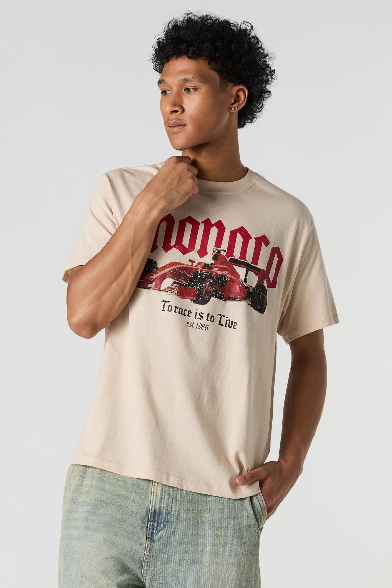 Monaco Racing Graphic T-Shirt sold by Urban Planet
