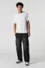 Wide Leg Drawstring Cargo Jean sold by Urban Planet