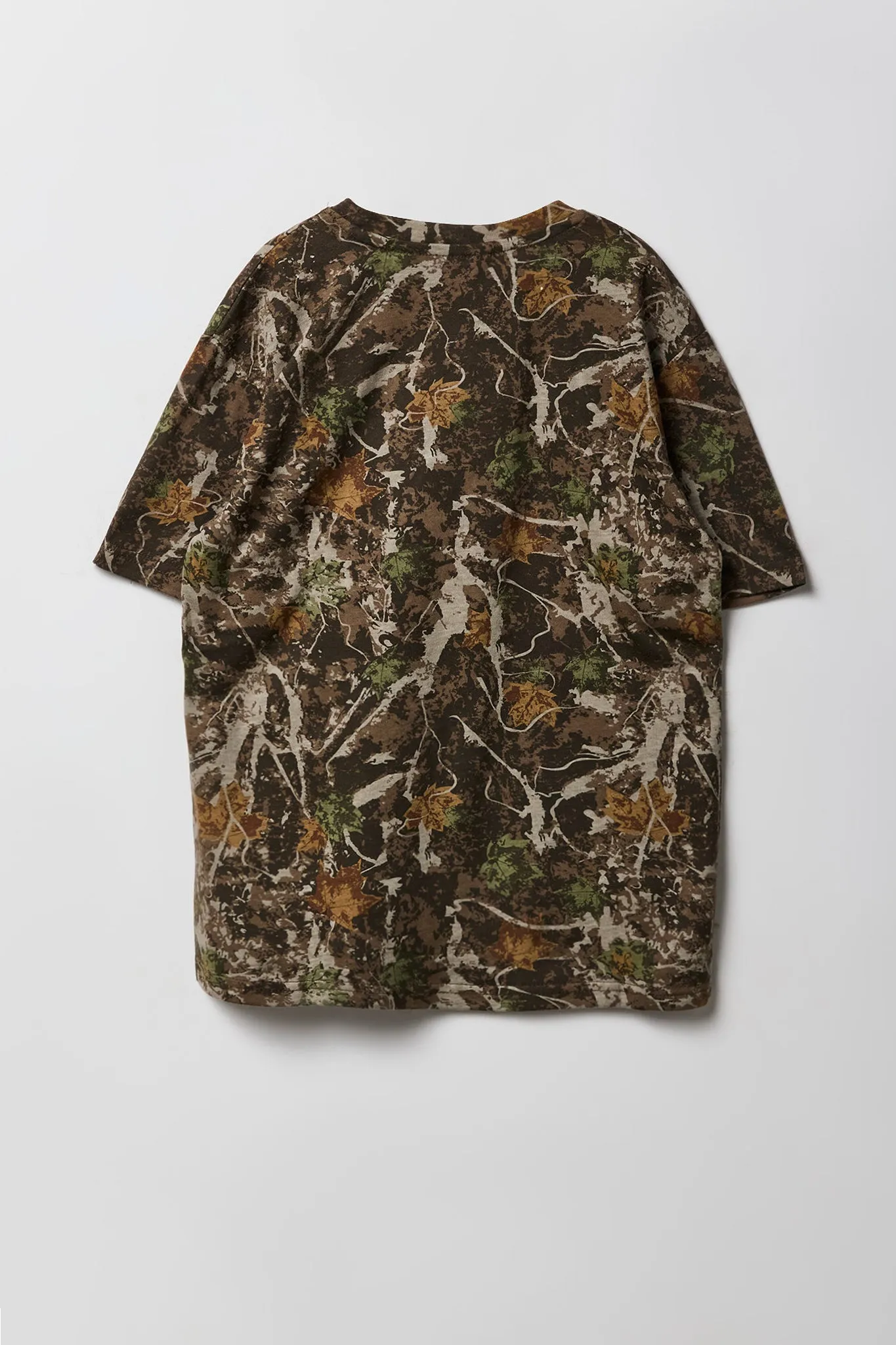 Boys Camo Print T-Shirt sold by Urban Planet product image thumbnail 4