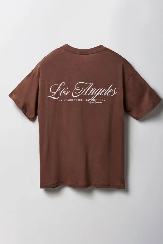 T-shirt à imprimé LA sold by Urban Planet