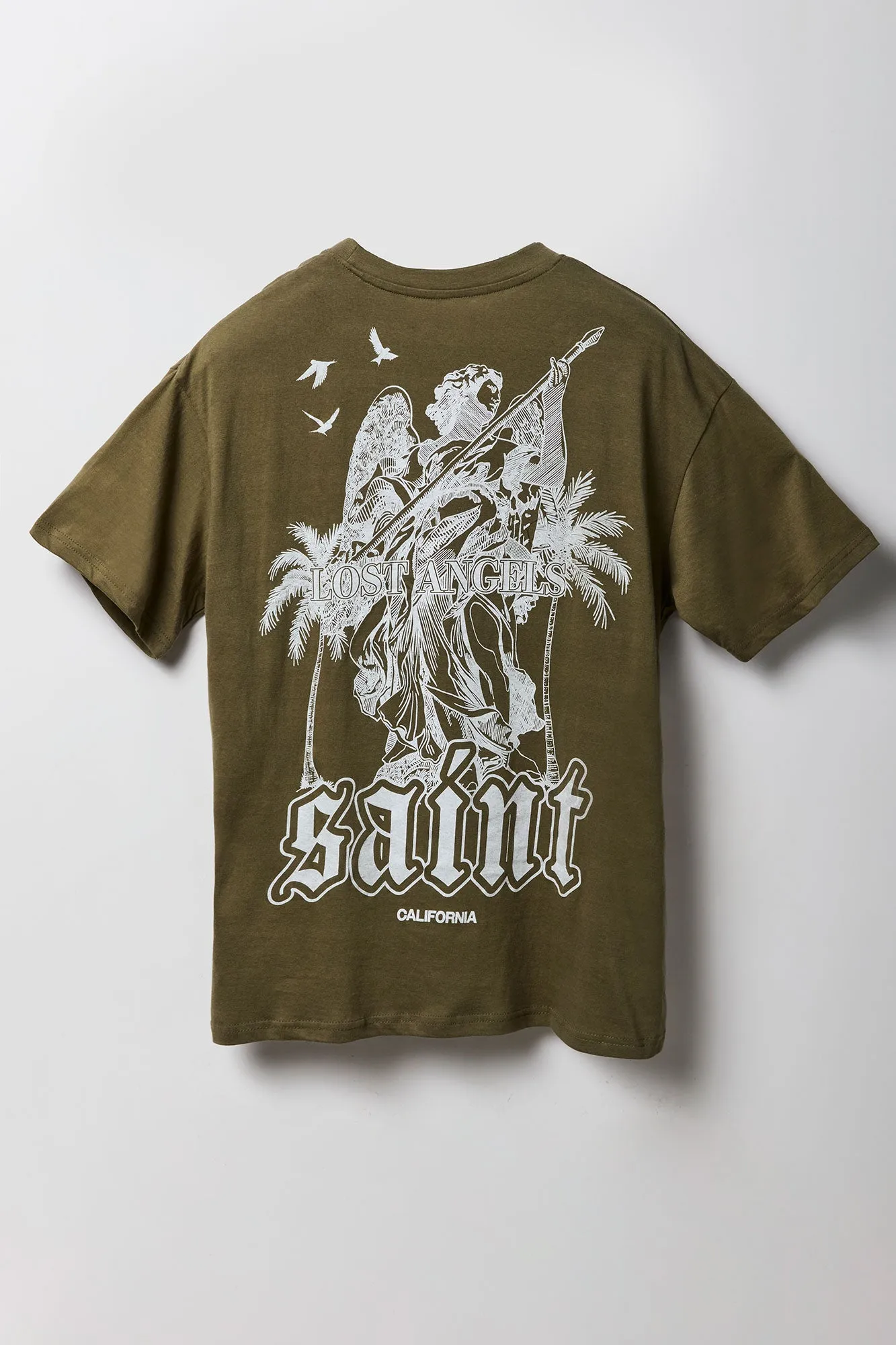 T-shirt à imprimé LA Saint sold by Urban Planet product image thumbnail 4