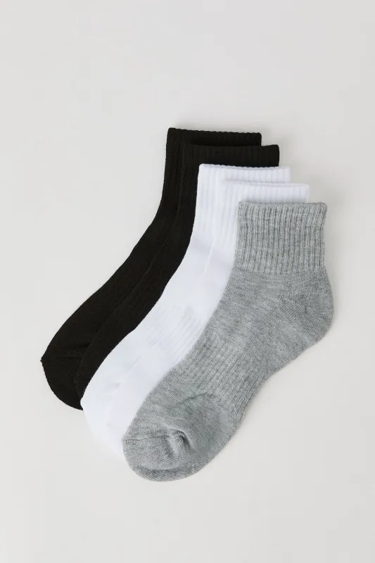 Boys Quarter Socks (5 Pack) sold by Urban Planet