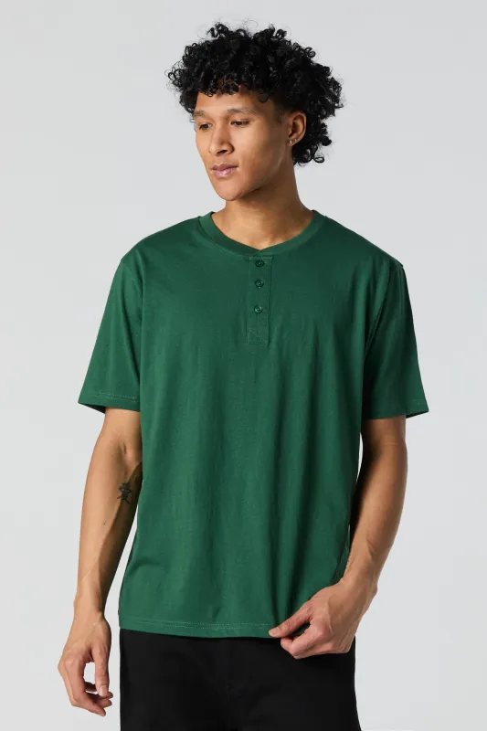 Classic Henley T-Shirt sold by Urban Planet