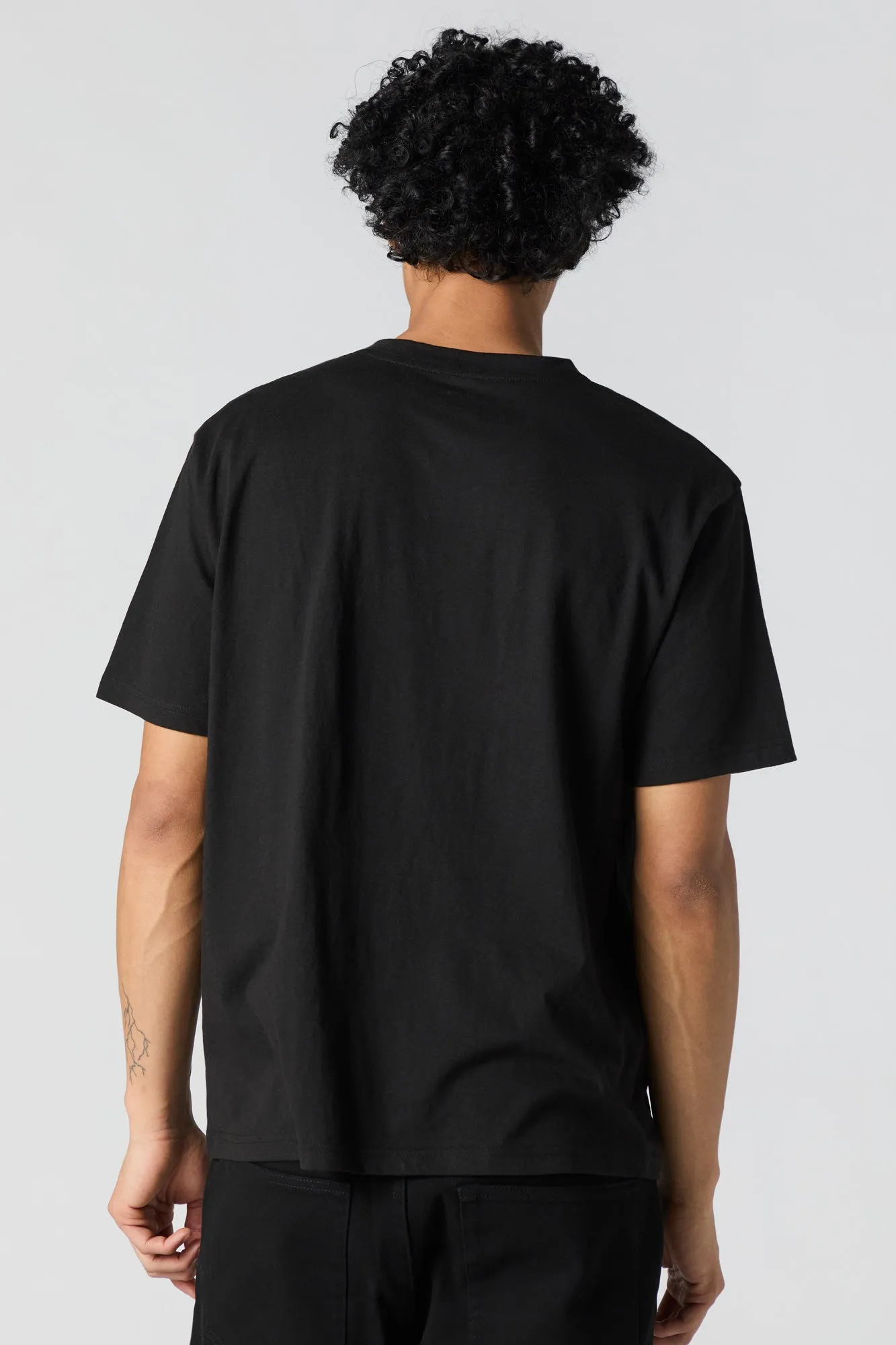 T-shirt Henley classique sold by Urban Planet product image thumbnail 4