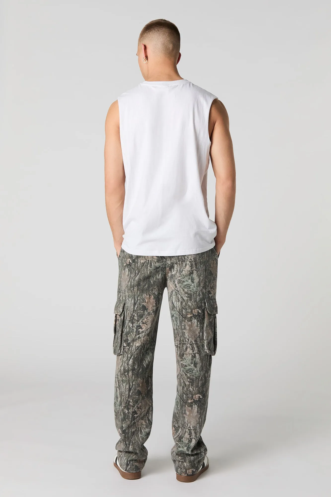 Fleece Cargo Sweatpant sold by Urban Planet product image thumbnail 3