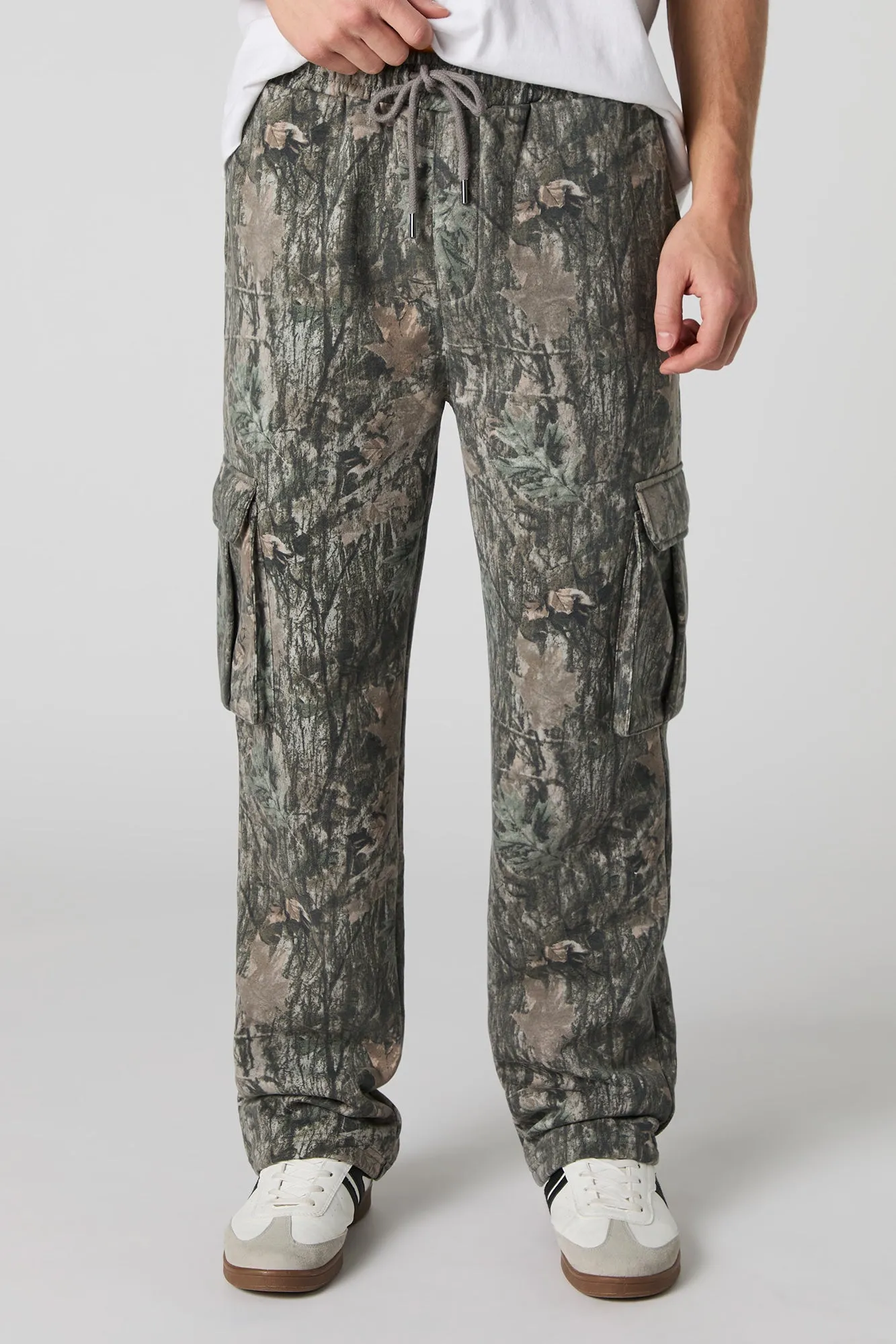 Fleece Cargo Sweatpant sold by Urban Planet