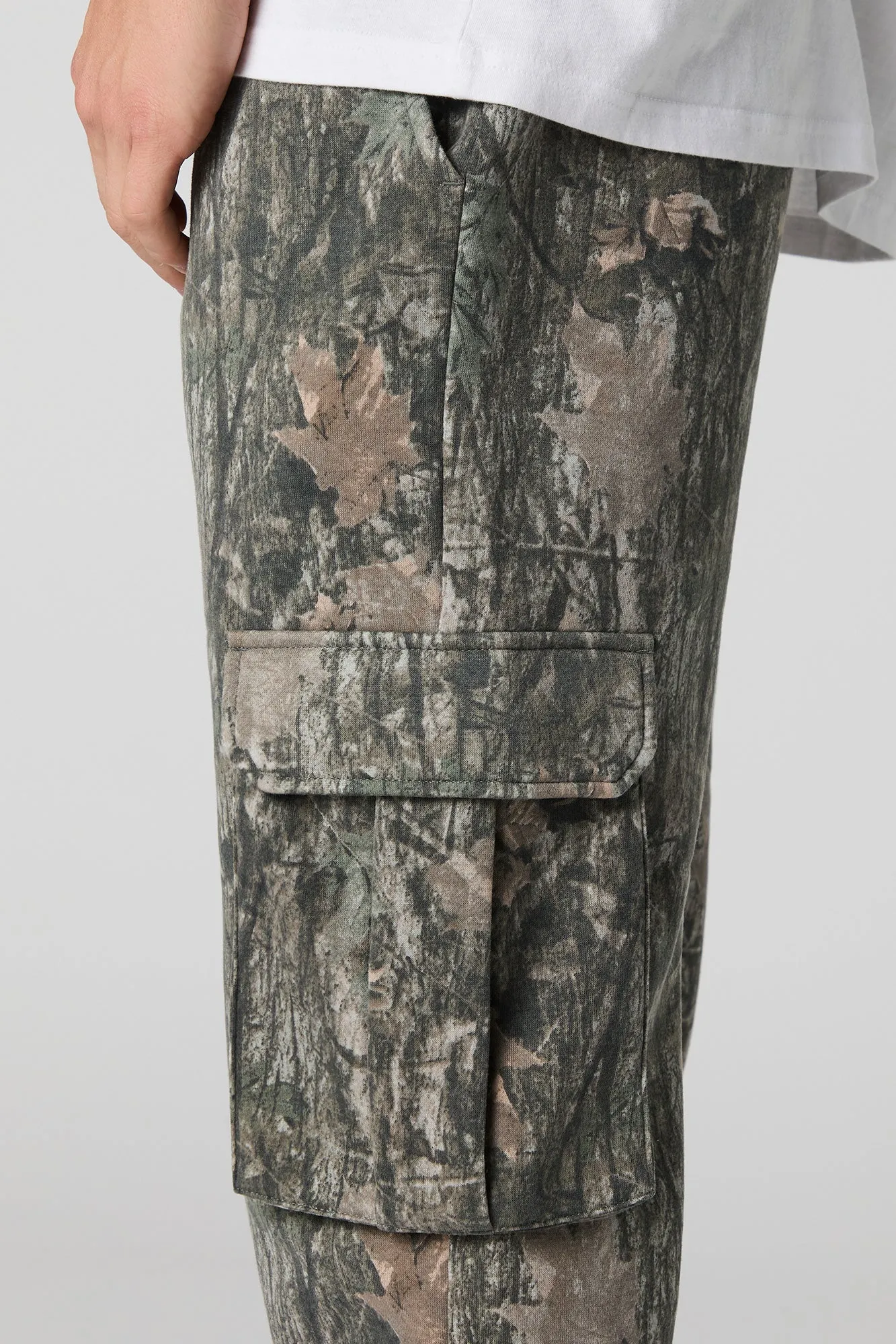 Fleece Cargo Sweatpant sold by Urban Planet product image thumbnail 4