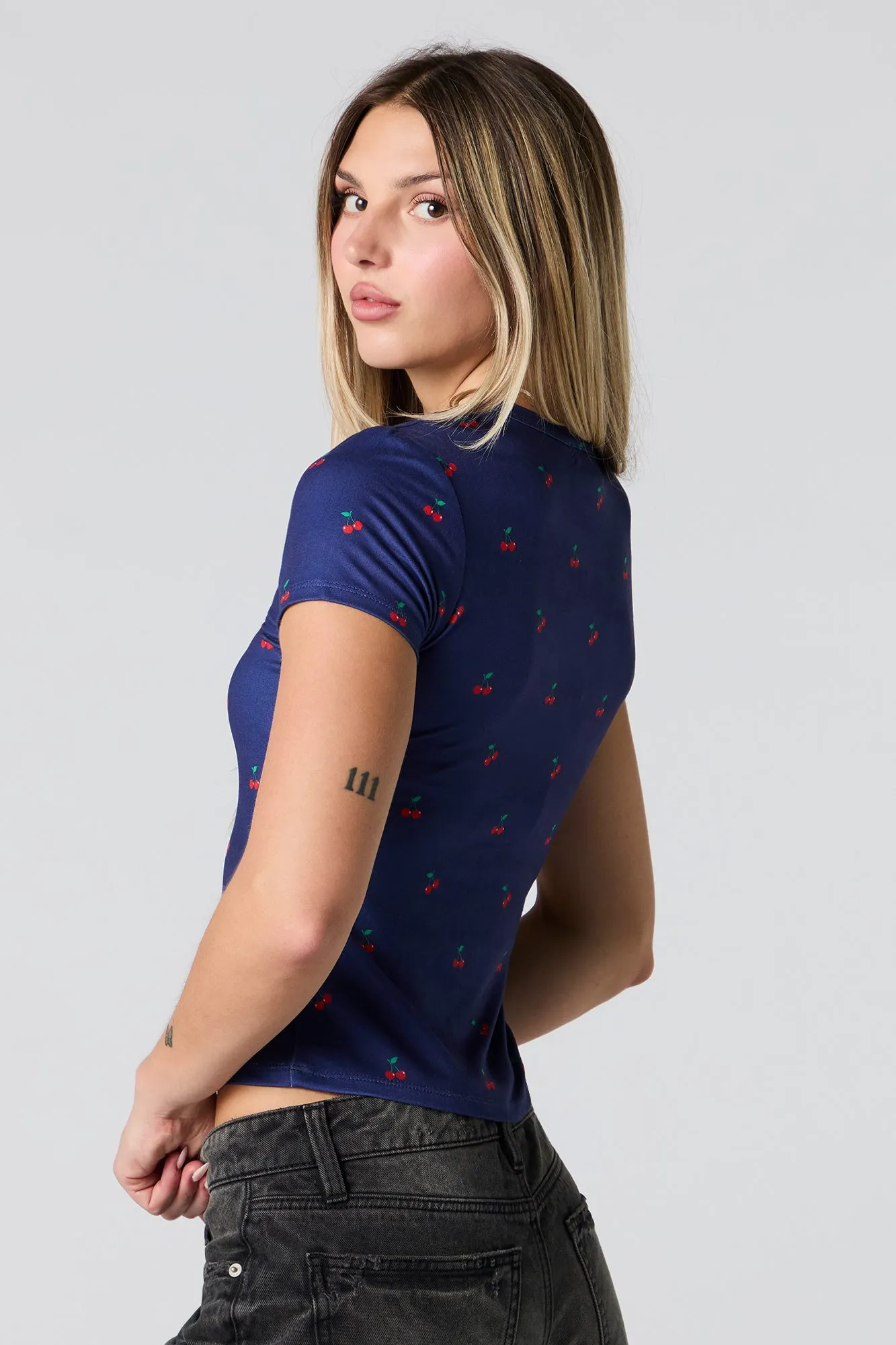 T-shirt ajusté à imprimé sold by Urban Planet product image thumbnail 3