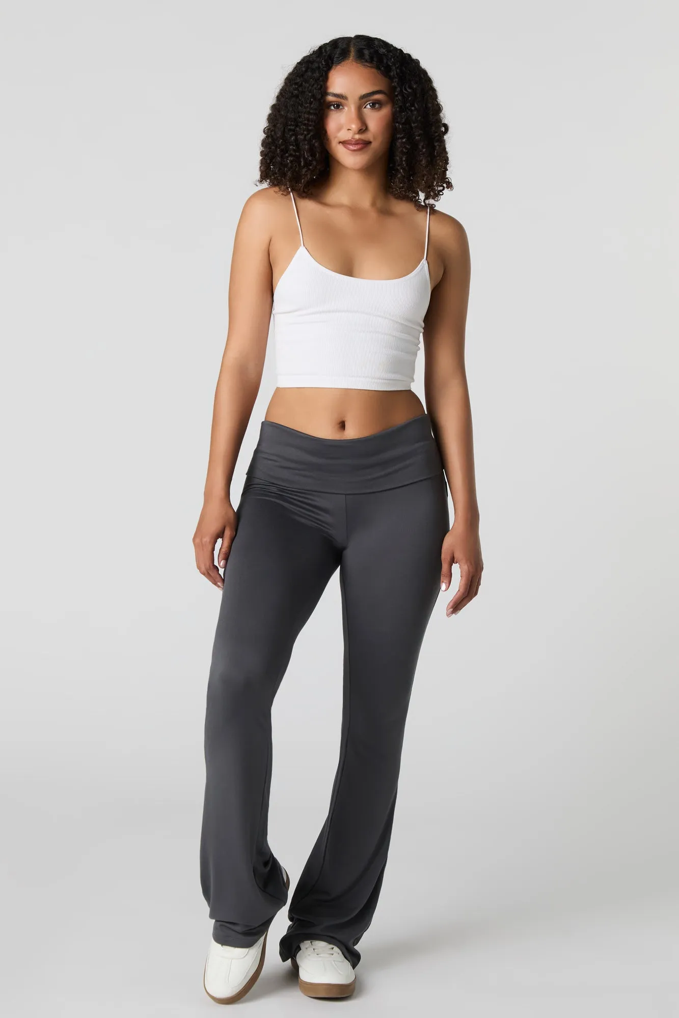 Legging évasé à taille repliée sold by Urban Planet product image thumbnail 5