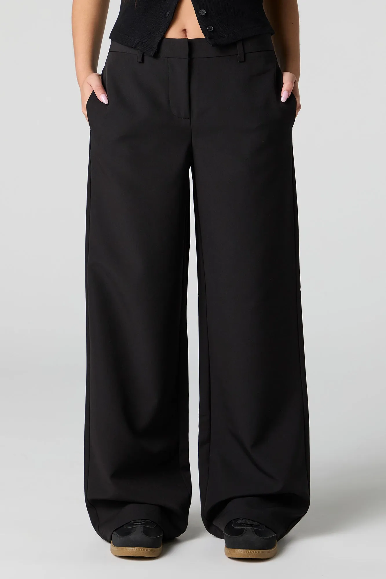 Pantalon habillé à jambe large sold by Urban Planet product image thumbnail 3