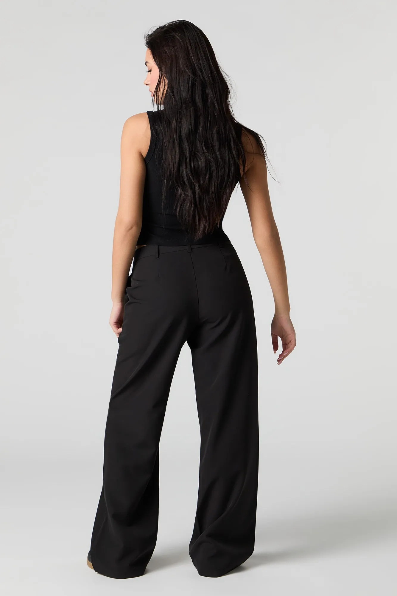 Pantalon habillé à jambe large sold by Urban Planet product image thumbnail 4