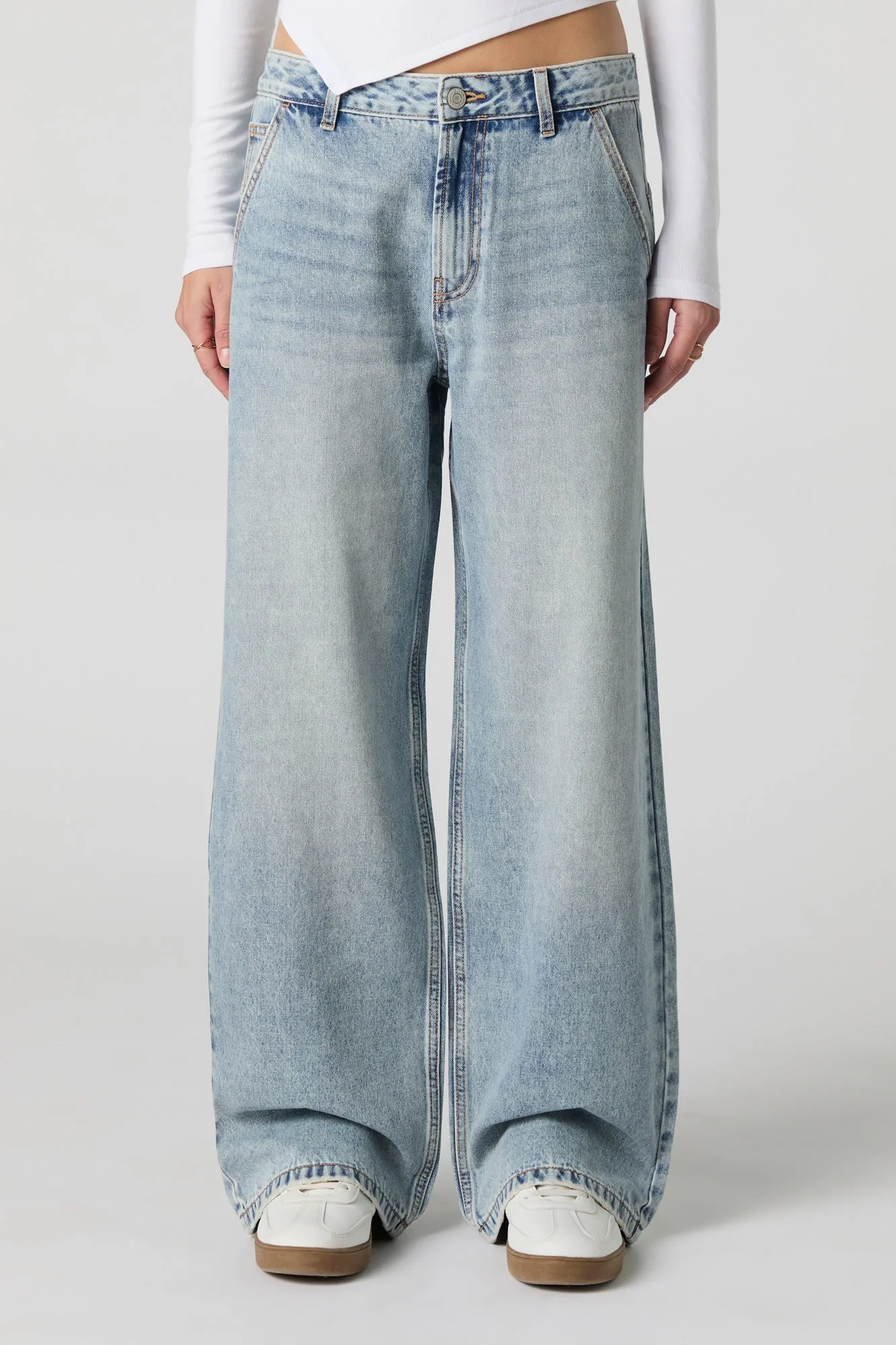 Low Rise Maxi Baggy Jean sold by Urban Planet product image thumbnail 5