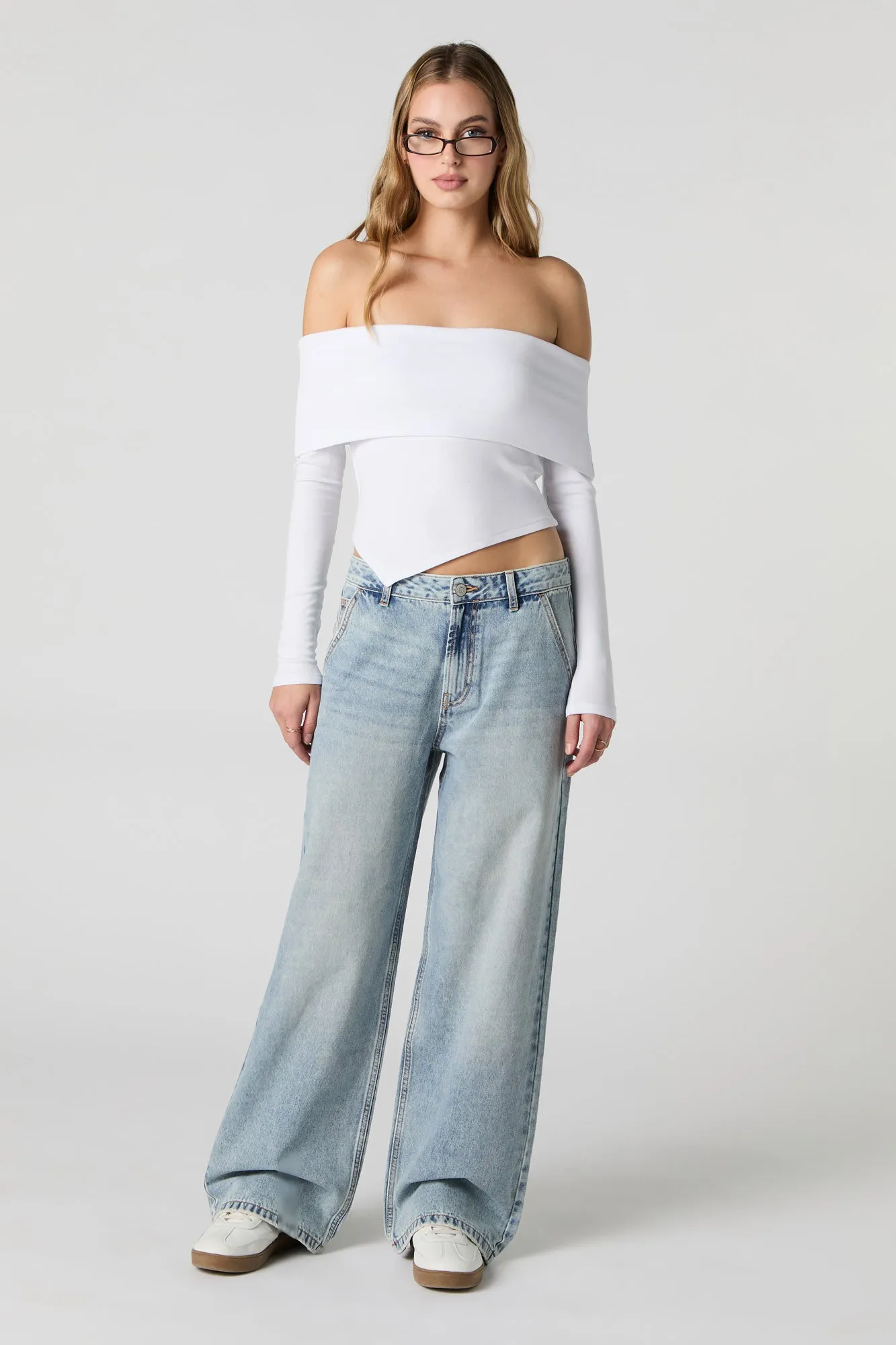 Low Rise Maxi Baggy Jean sold by Urban Planet product image thumbnail 4