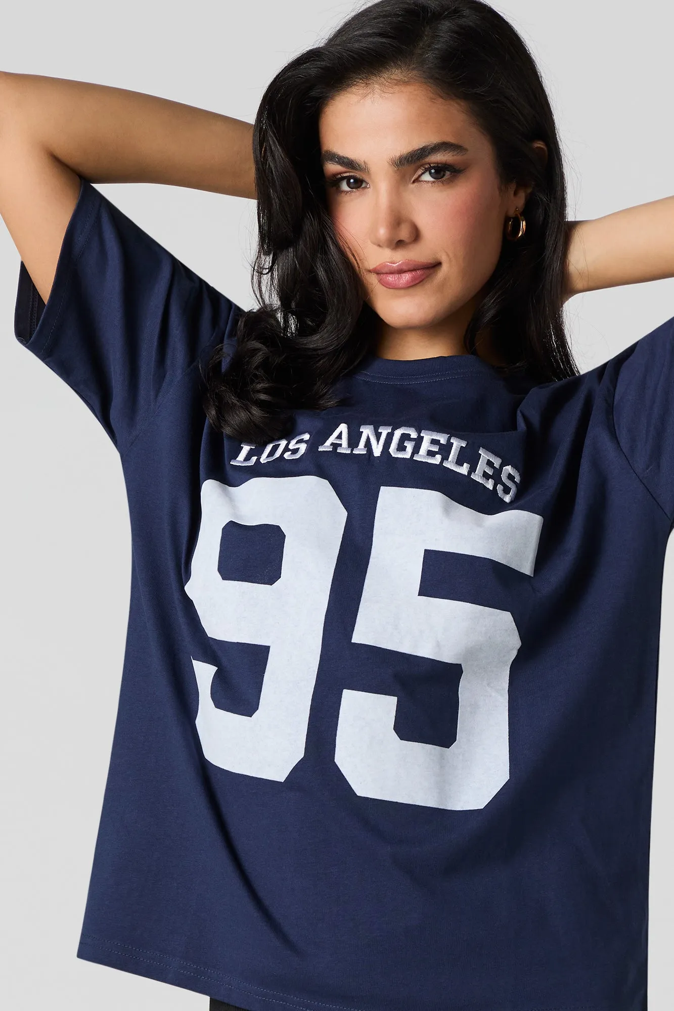 Twill Embroidered T-Shirt sold by Urban Planet