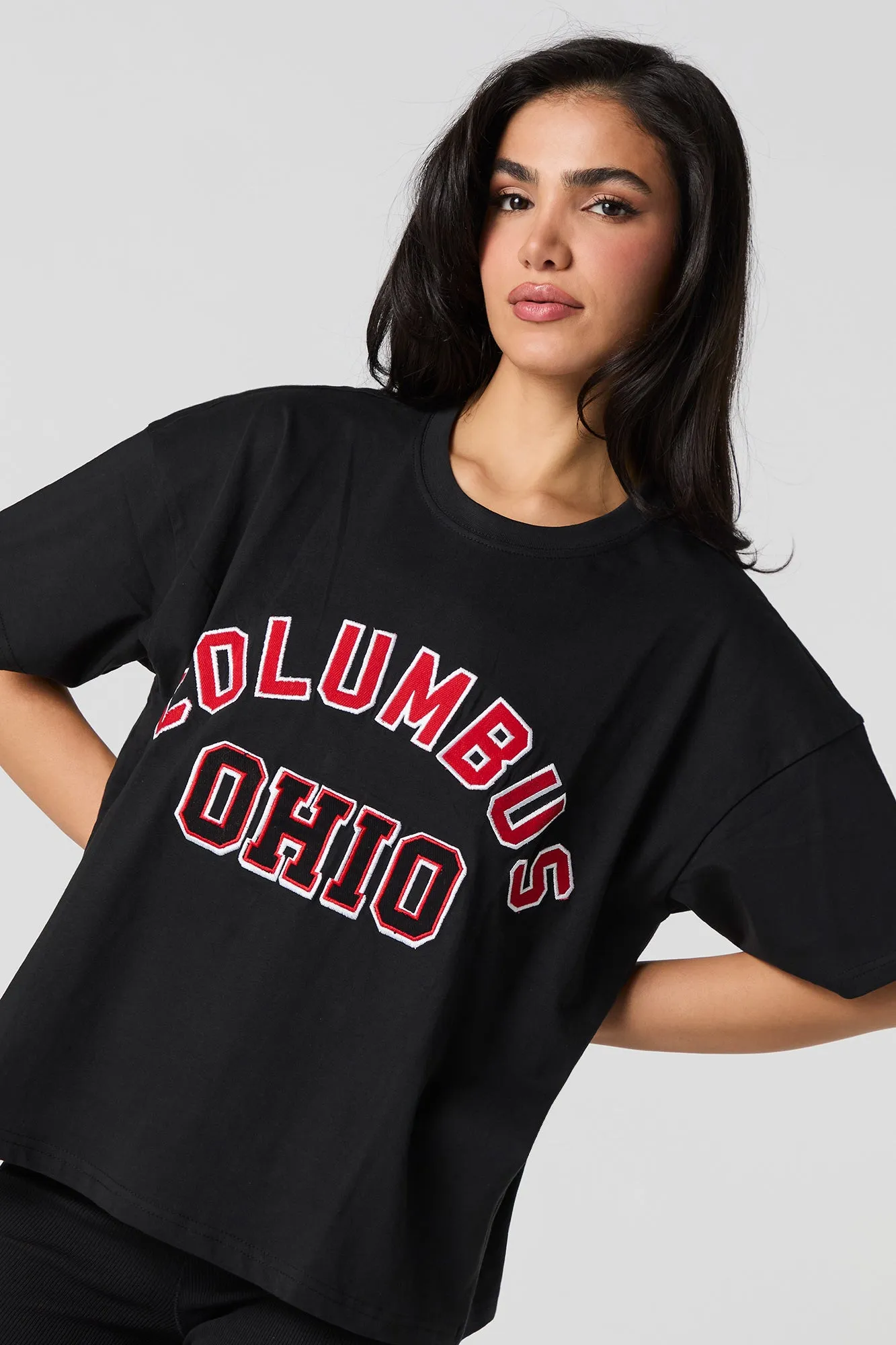 Twill Embroidered T-Shirt sold by Urban Planet product image thumbnail 4