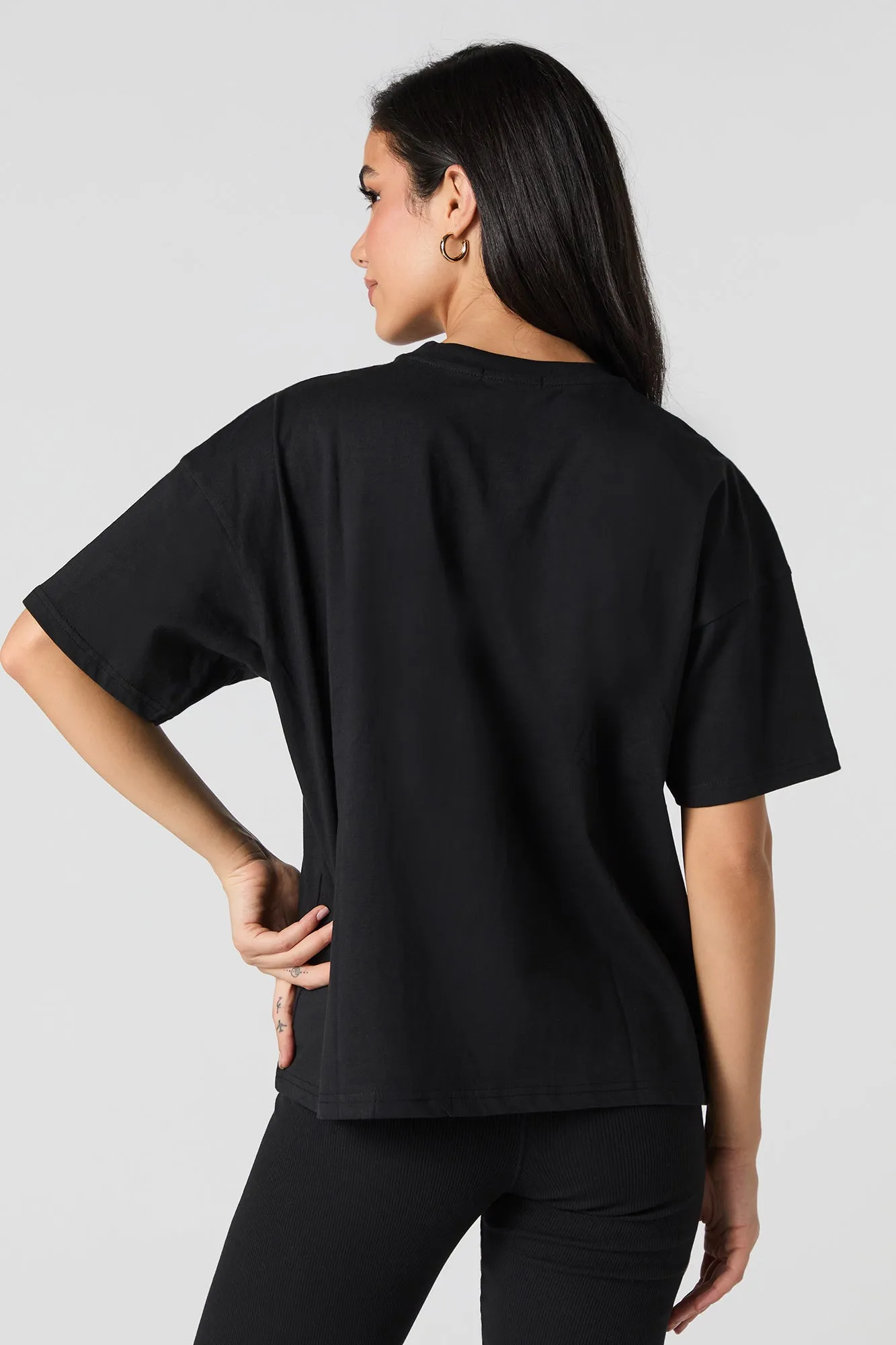 T-shirt à sergé brodé sold by Urban Planet product image thumbnail 4