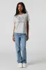 Cute & Funny Graphic Rhinestone T-Shirt sold by Urban Planet