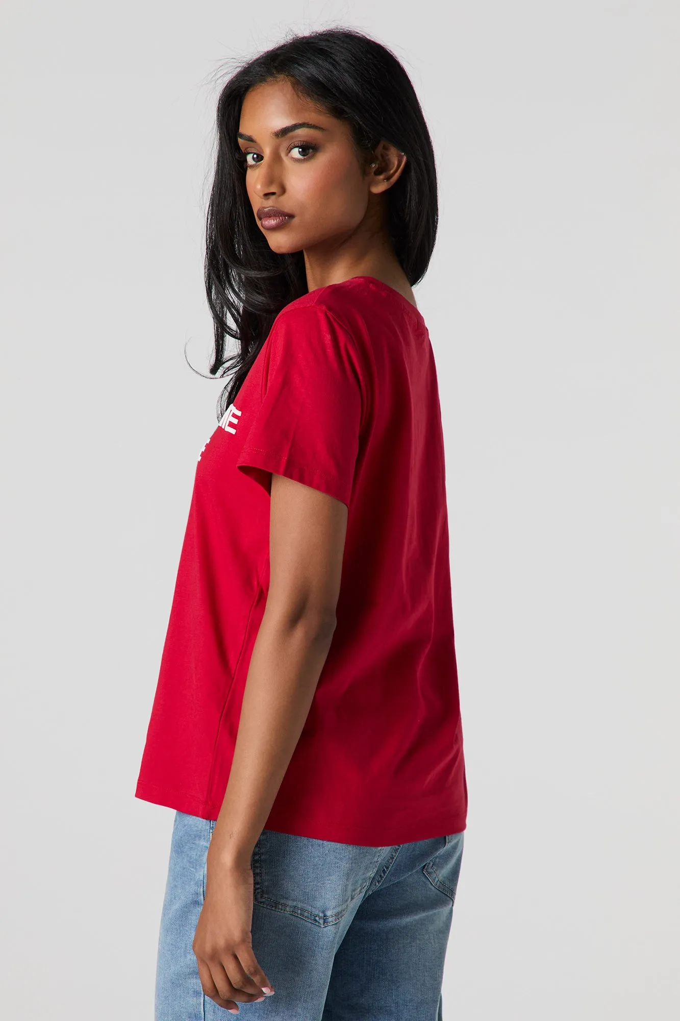 Puff Print T-Shirt sold by Urban Planet product image thumbnail 2