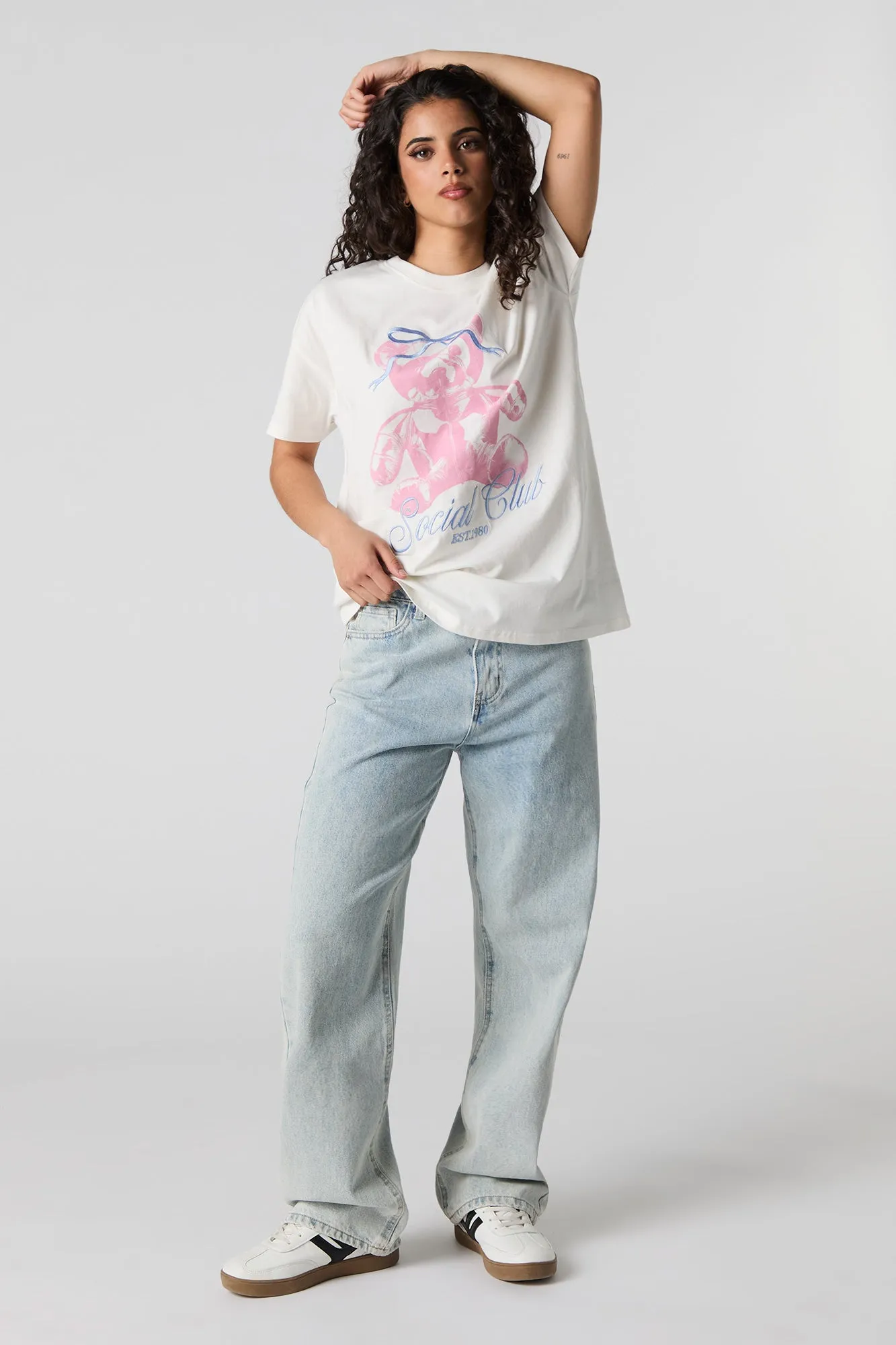 Embroidered Graphic T-Shirt sold by Urban Planet product image thumbnail 3