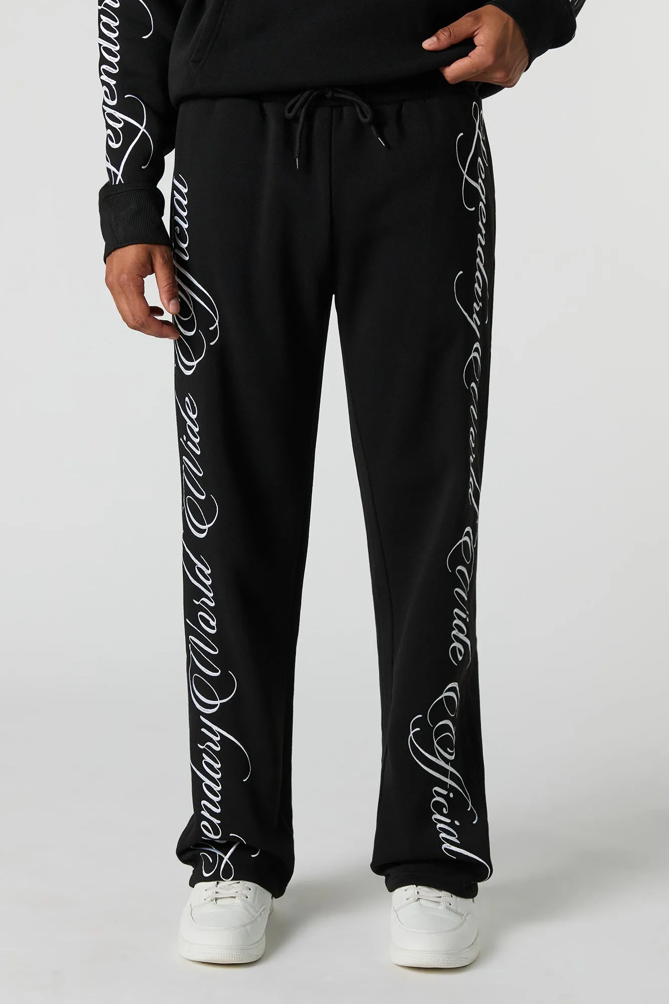 Legendary World Embroidered Fleece Sweatpant sold by Urban Planet product image thumbnail 4