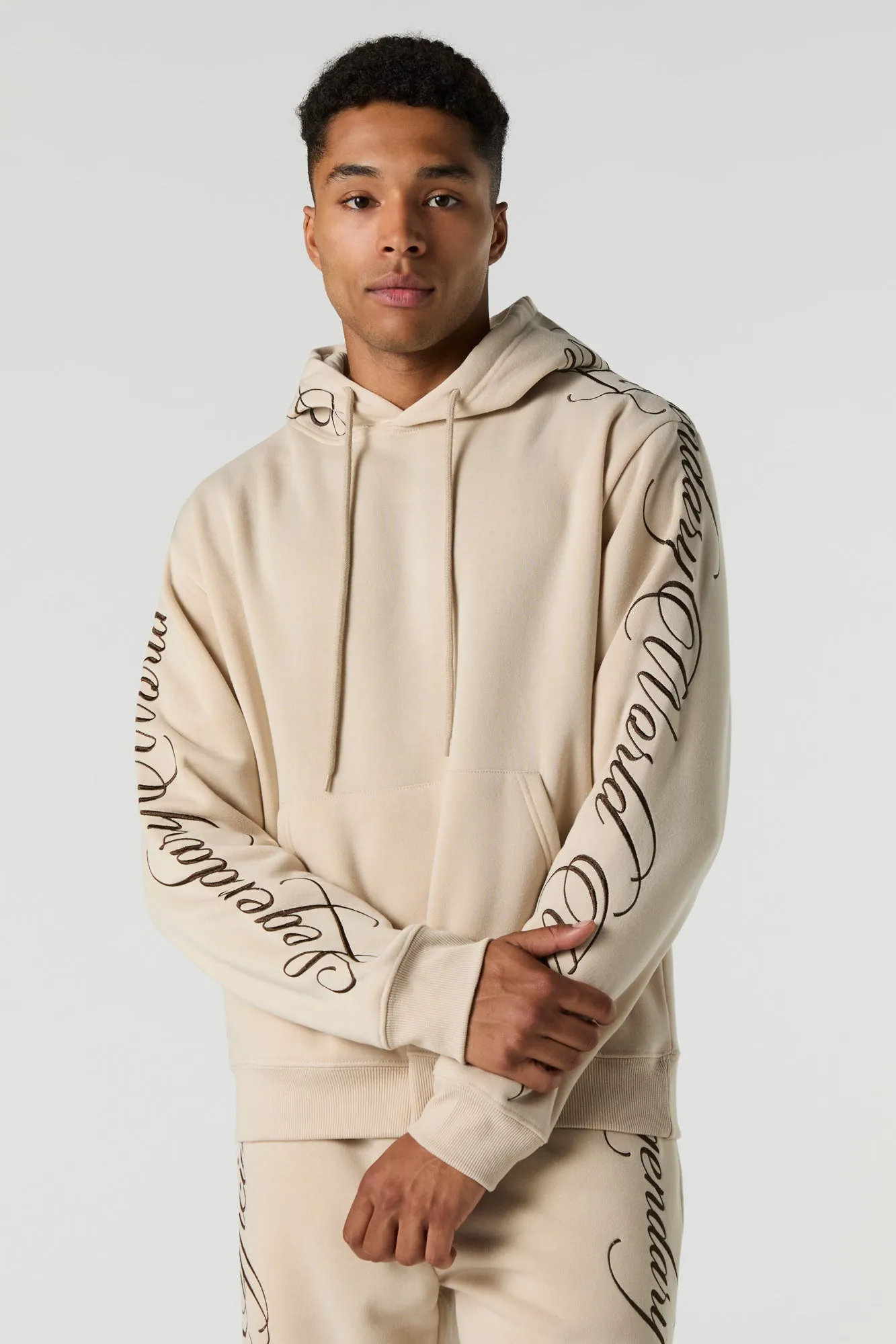 Legendary World Embroidered Fleece Hoodie sold by Urban Planet