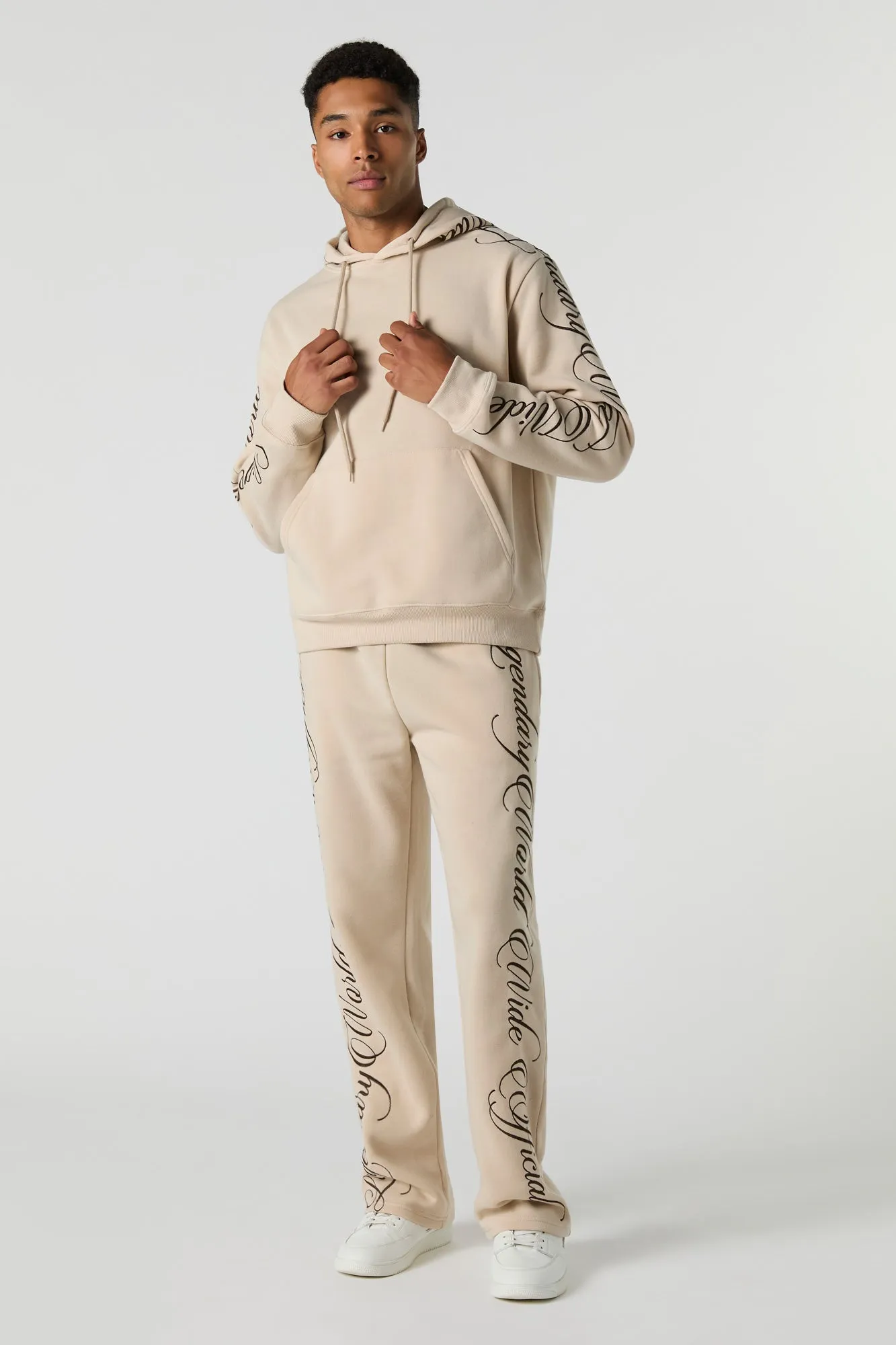 Legendary World Embroidered Fleece Hoodie sold by Urban Planet product image thumbnail 3