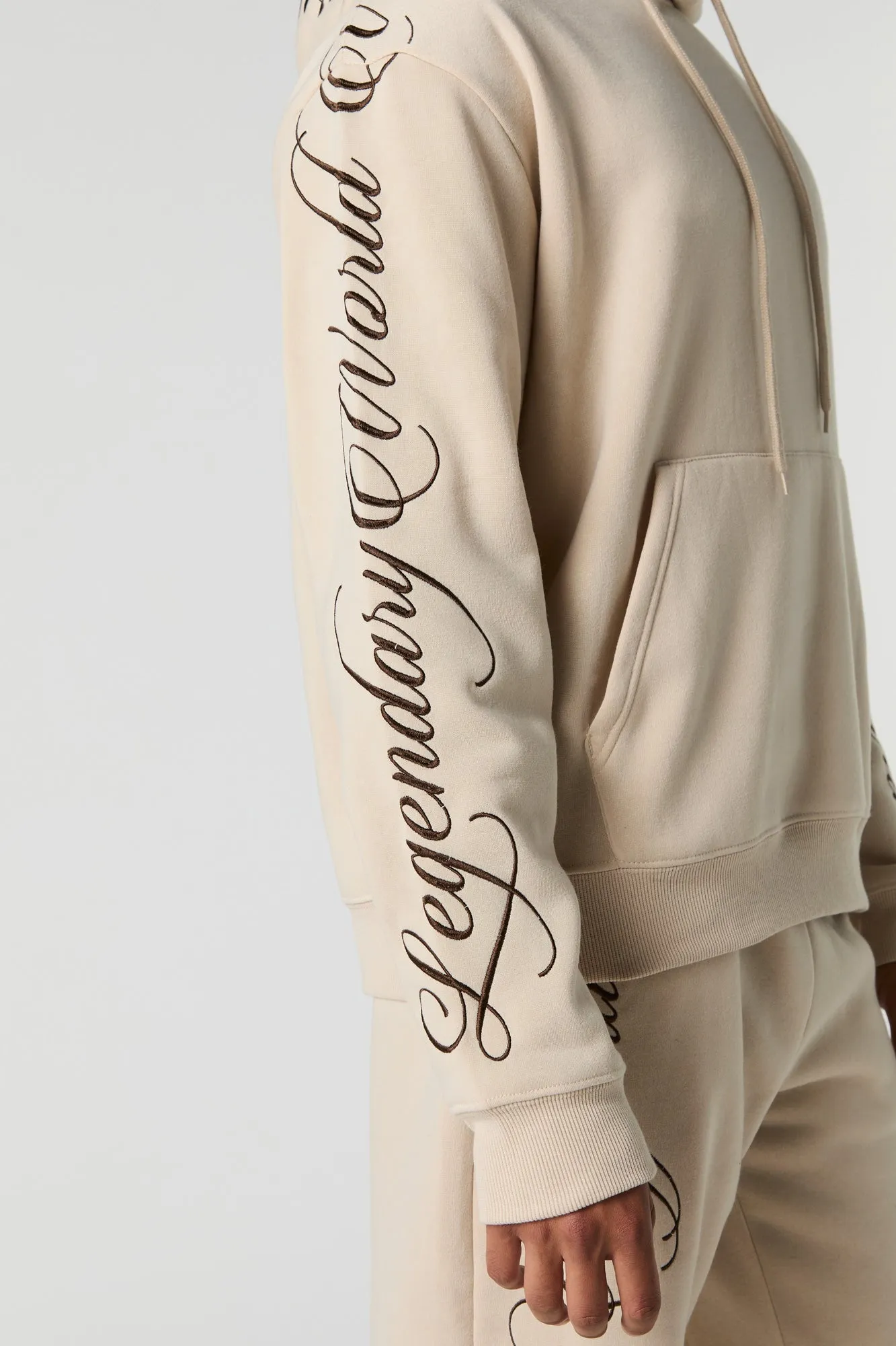 Legendary World Embroidered Fleece Hoodie sold by Urban Planet product image thumbnail 4