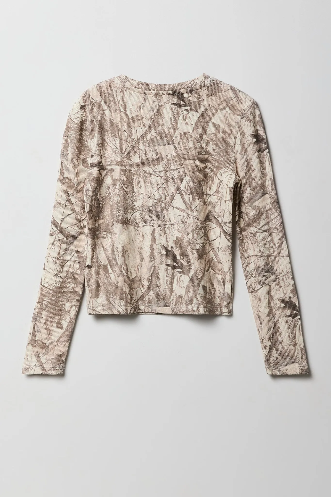 Girls Ribbed Long Sleeve Top sold by Urban Planet product image thumbnail 2