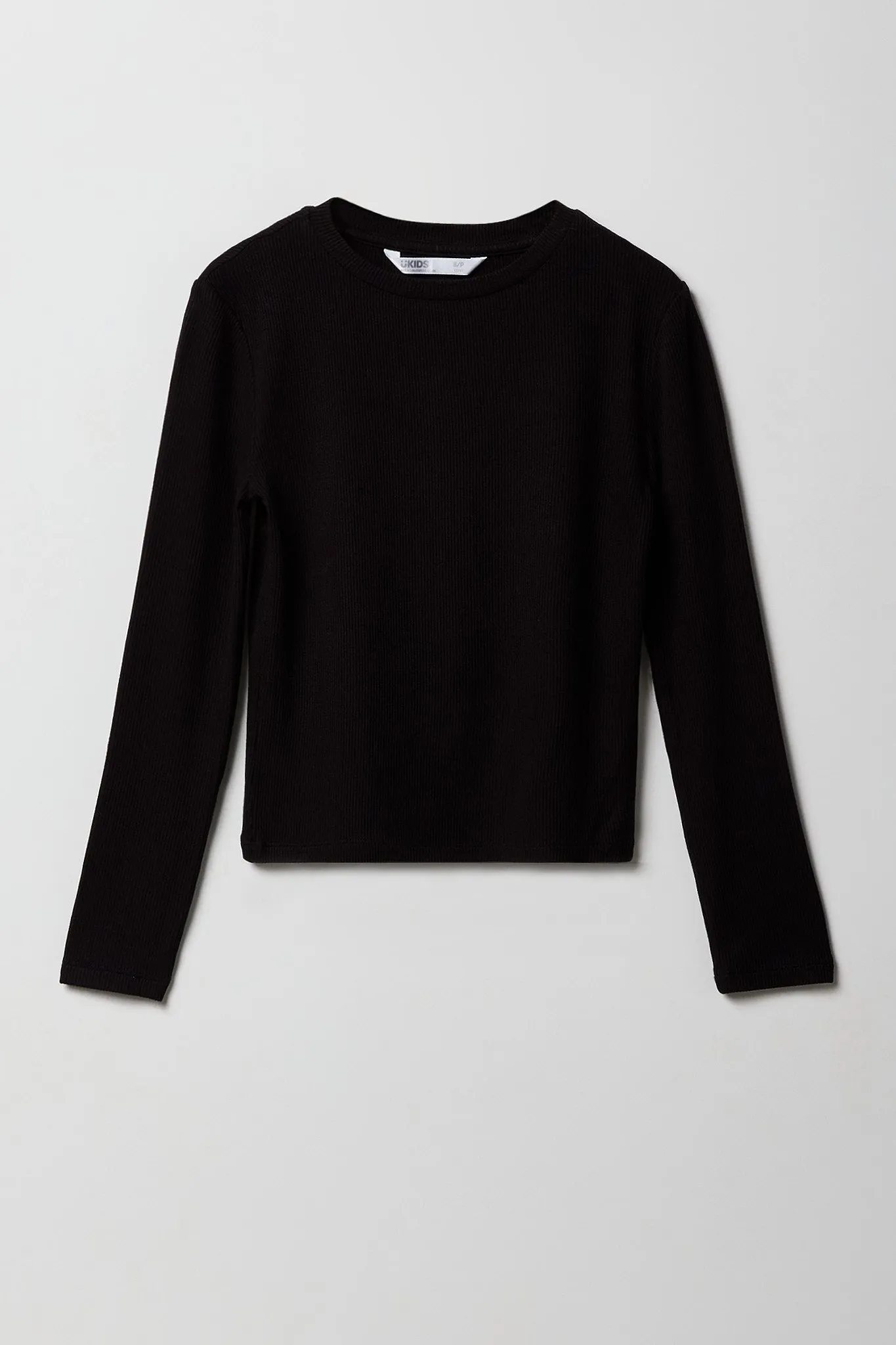 Haut côtelé à manche longue pour filles sold by Urban Planet