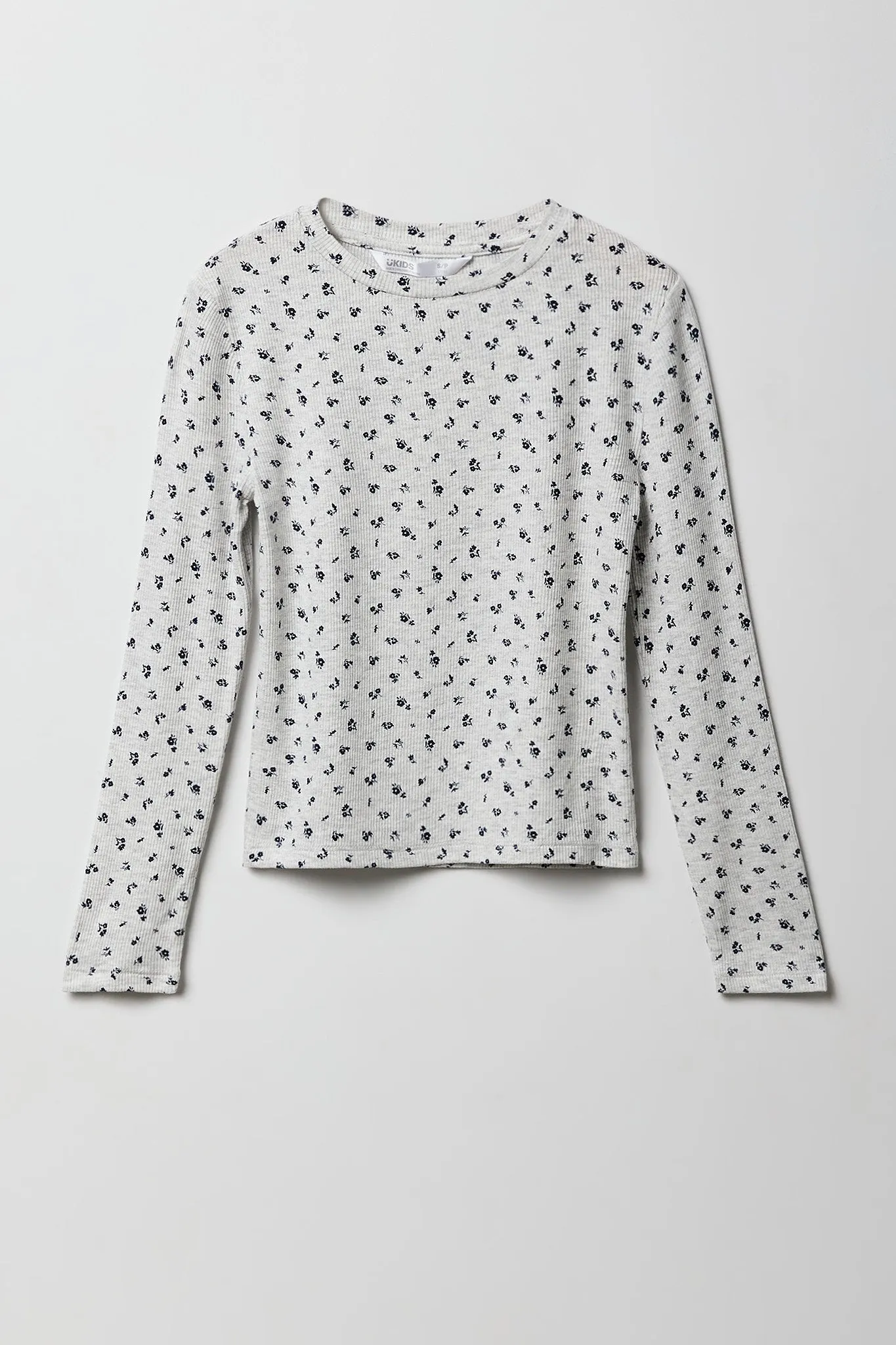 Haut côtelé à manche longue pour filles sold by Urban Planet product image thumbnail 3