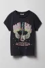 Girls Rock & Roll Graphic Washed T-Shirt sold by Urban Planet