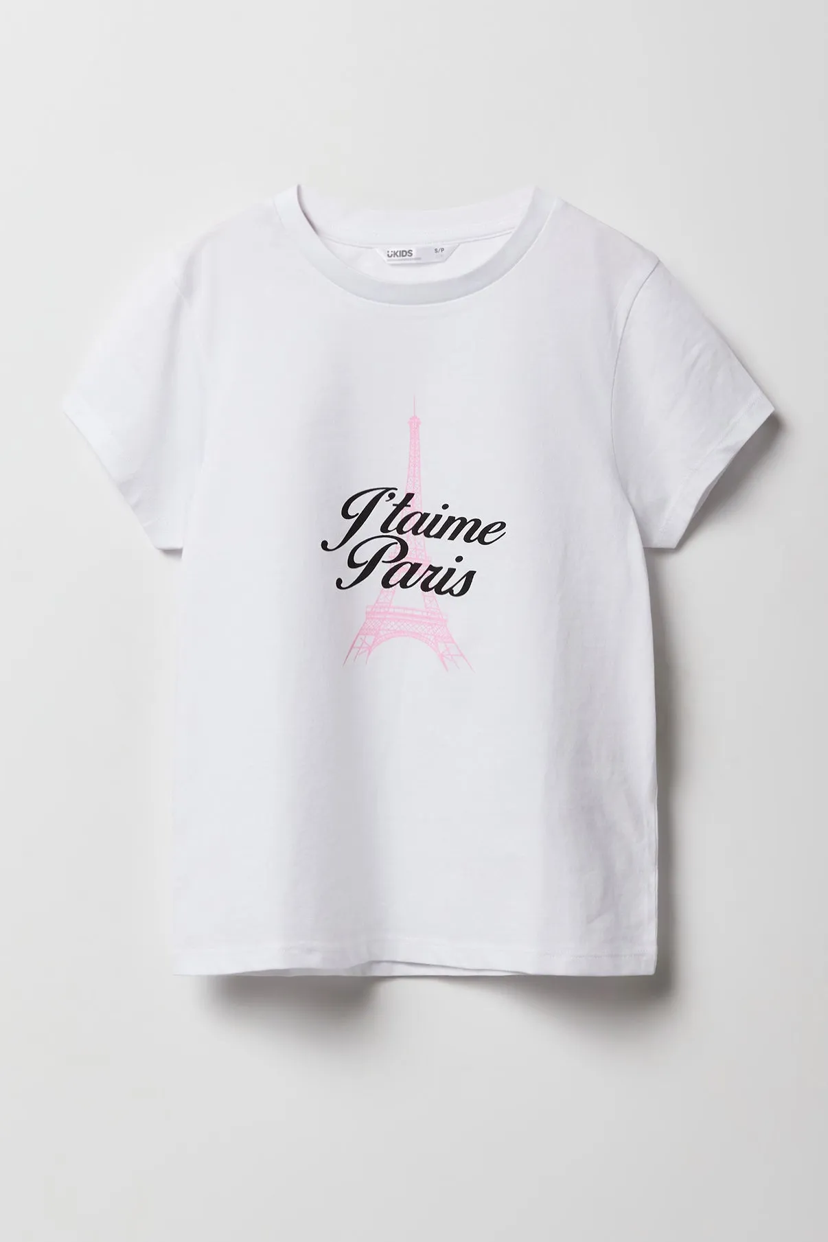 Girls Paris Graphic T-Shirt sold by Urban Planet