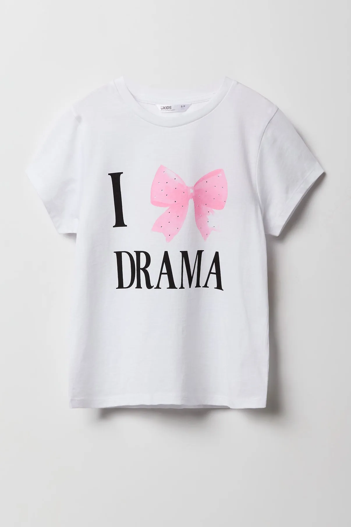 Girls Rhinestone Graphic T-Shirt sold by Urban Planet product image thumbnail 3