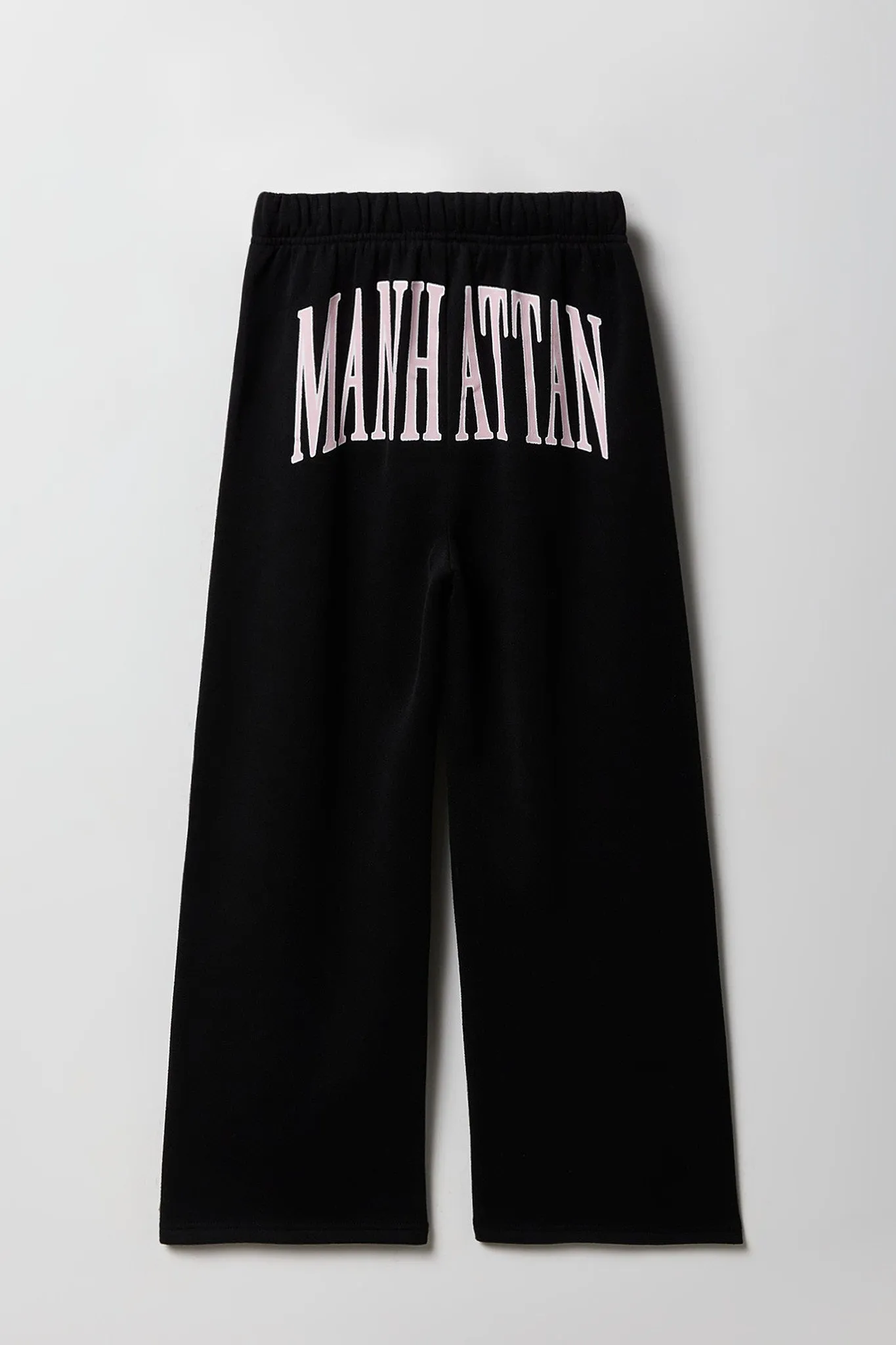 Girls Graphic Fleece Wide Leg Sweatpant sold by Urban Planet